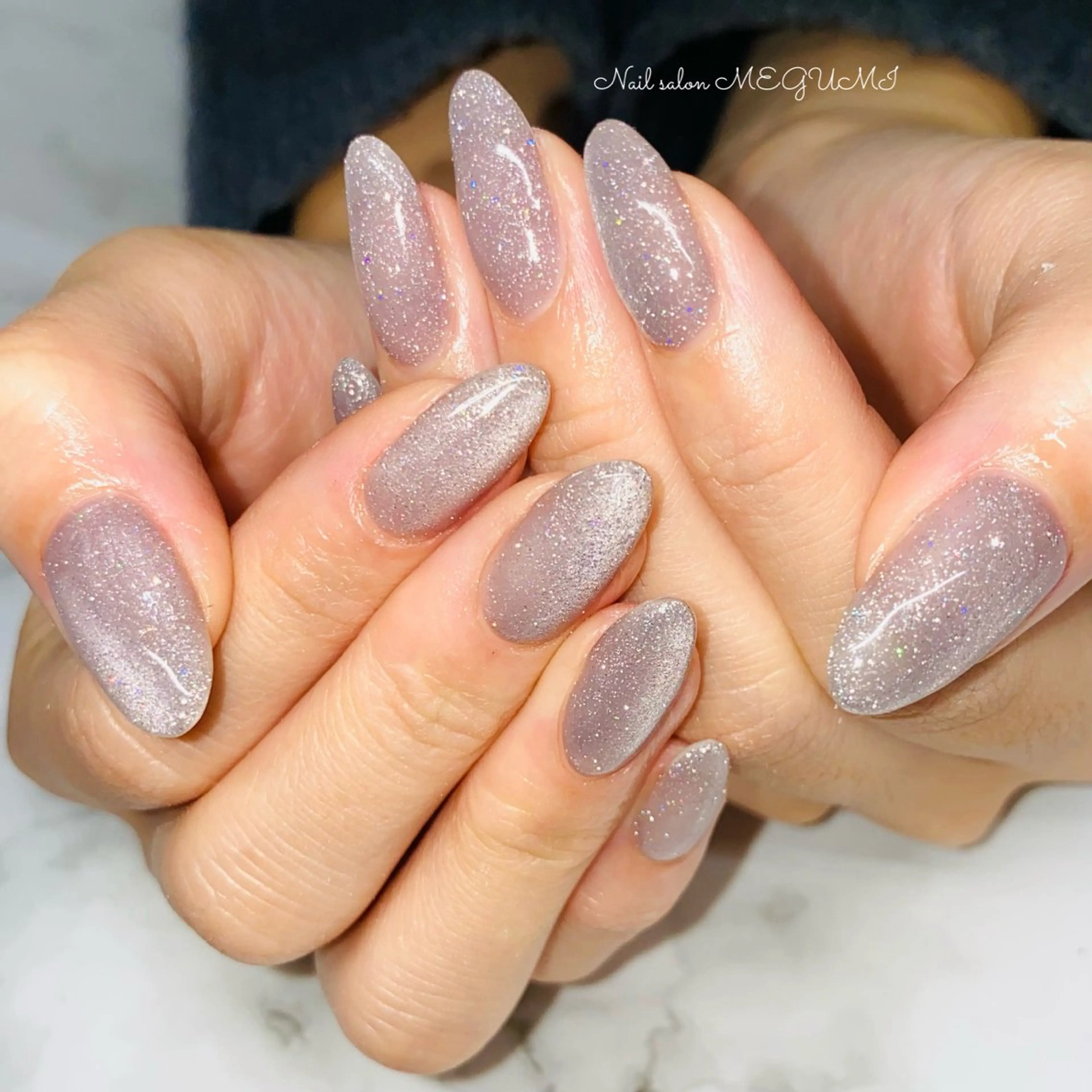 ネイル マグネットネイル マグネットワンカラー ワンカラーネイル Nail salon MEGUMIのネイルデザイン