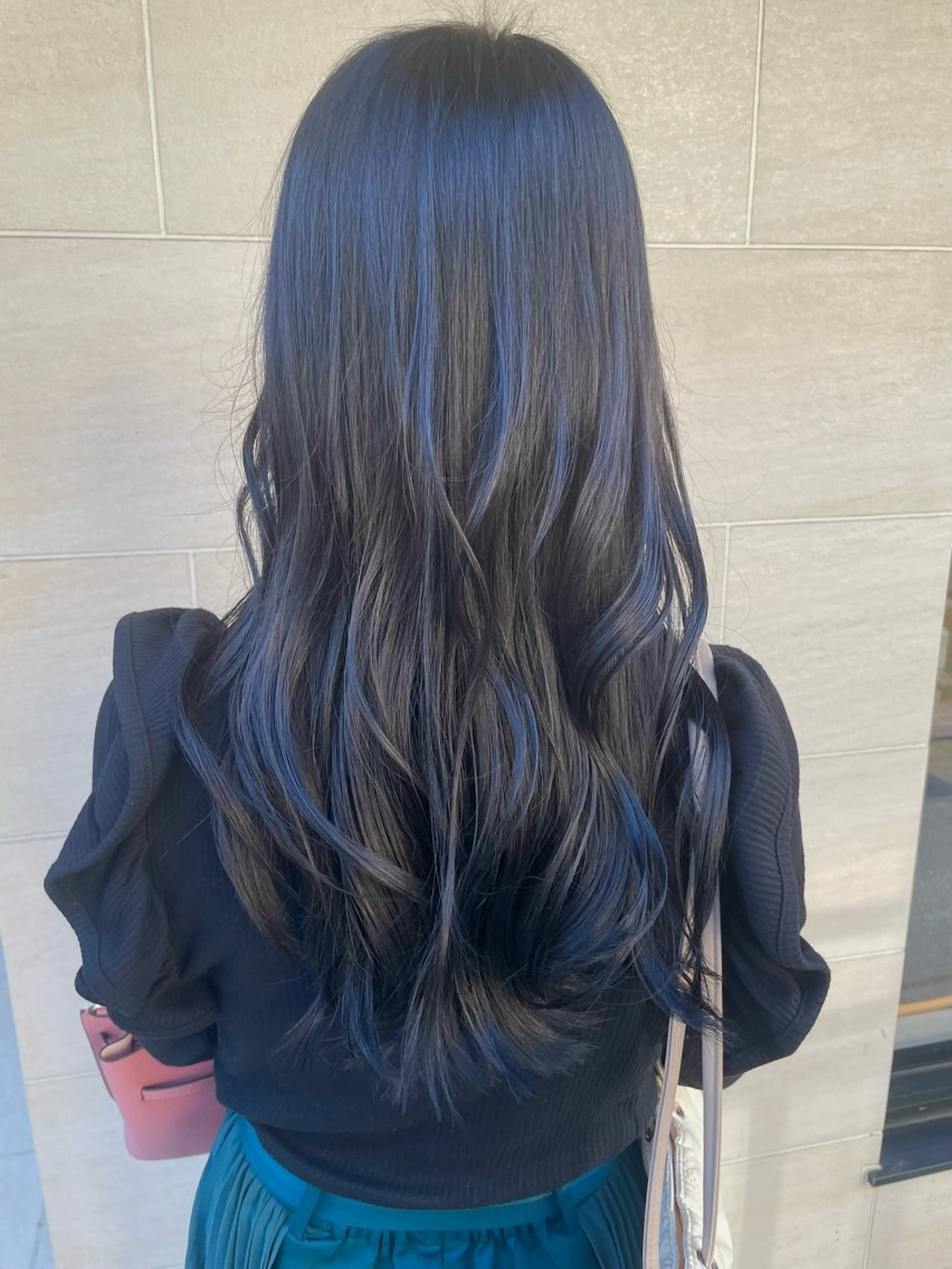 ロング 透明感/ハイトーン ／レッドカラー🍓のヘアスタイル