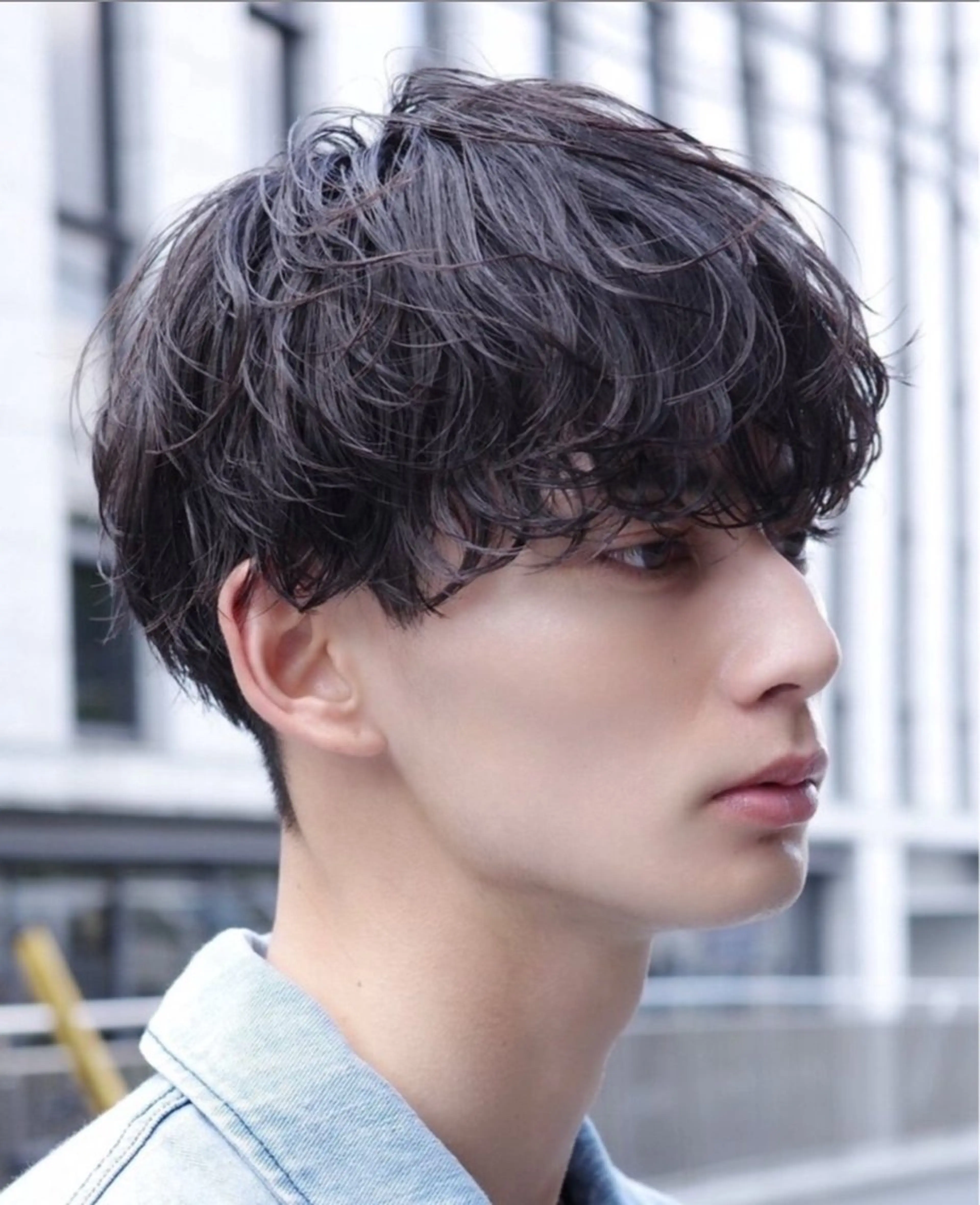 パーマ メンズ メンズパーマ カット パーマ 湯浅禅也/プードル /波巻きパーマ/栄のヘアスタイル