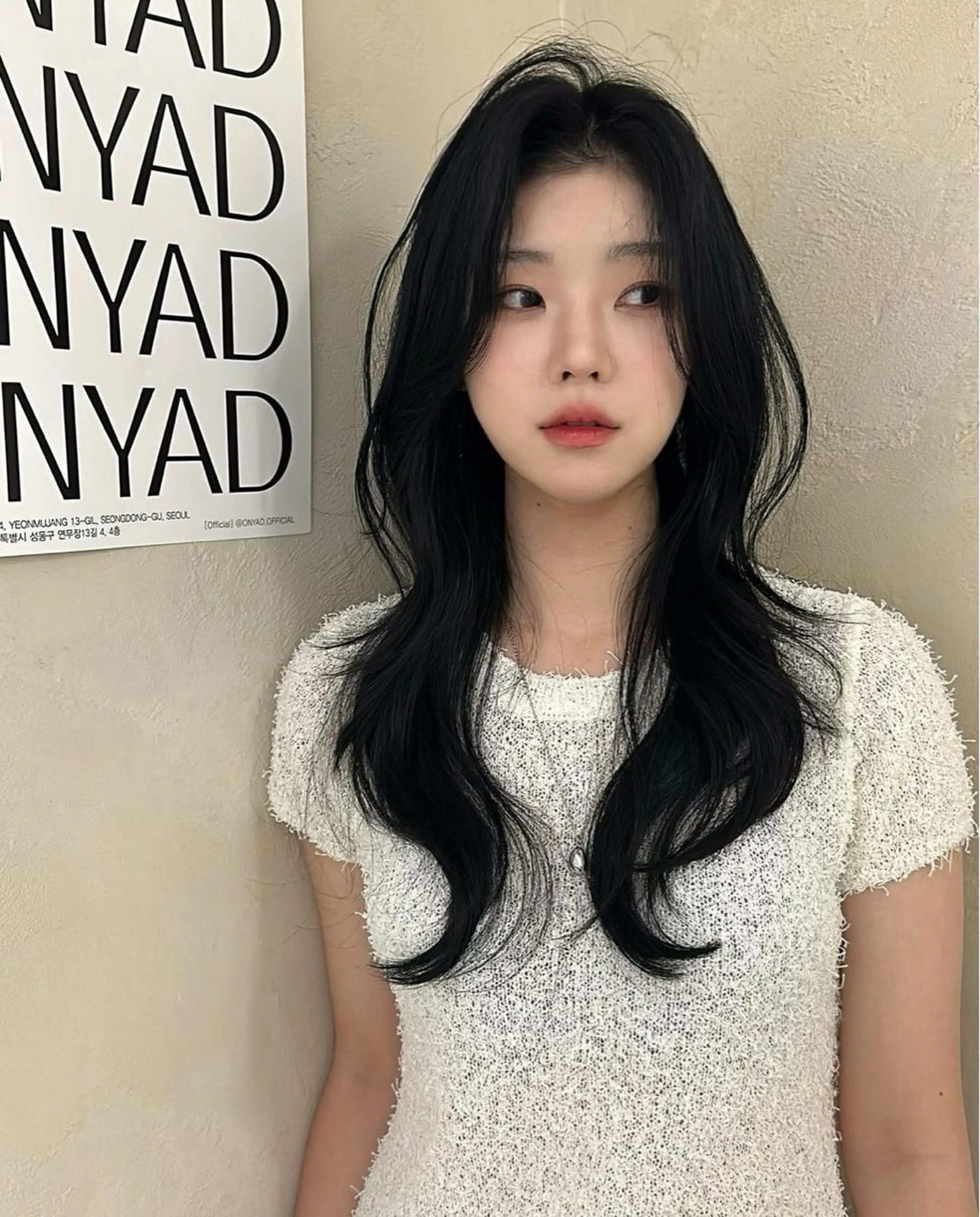 セミロング 韓国ヘア特化🇰🇷 心斎橋【ユリカ】のヘアスタイル