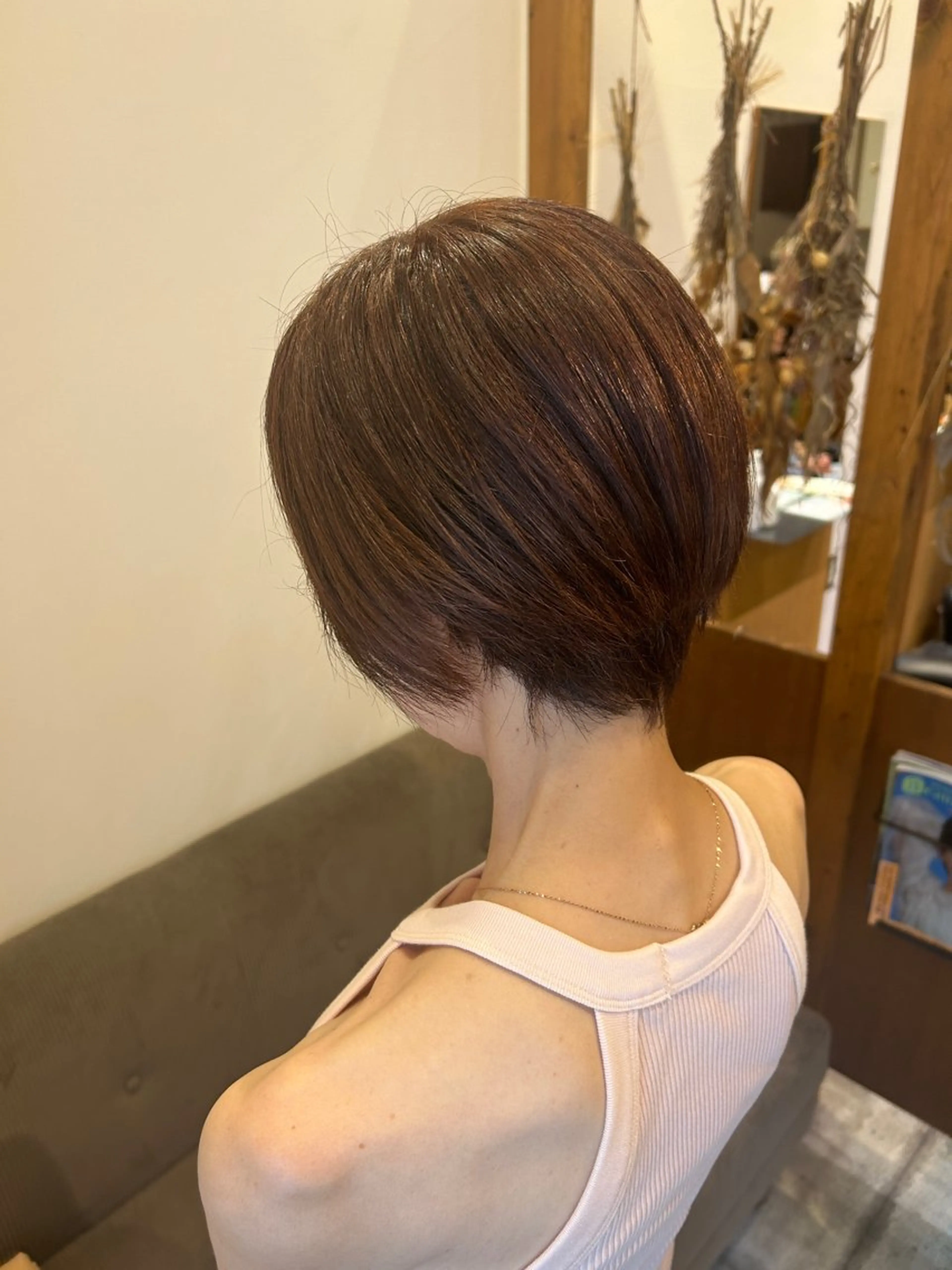 ショート カラー ‎🤍江坂 ハヤシアヤナ‎🤍のヘアスタイル