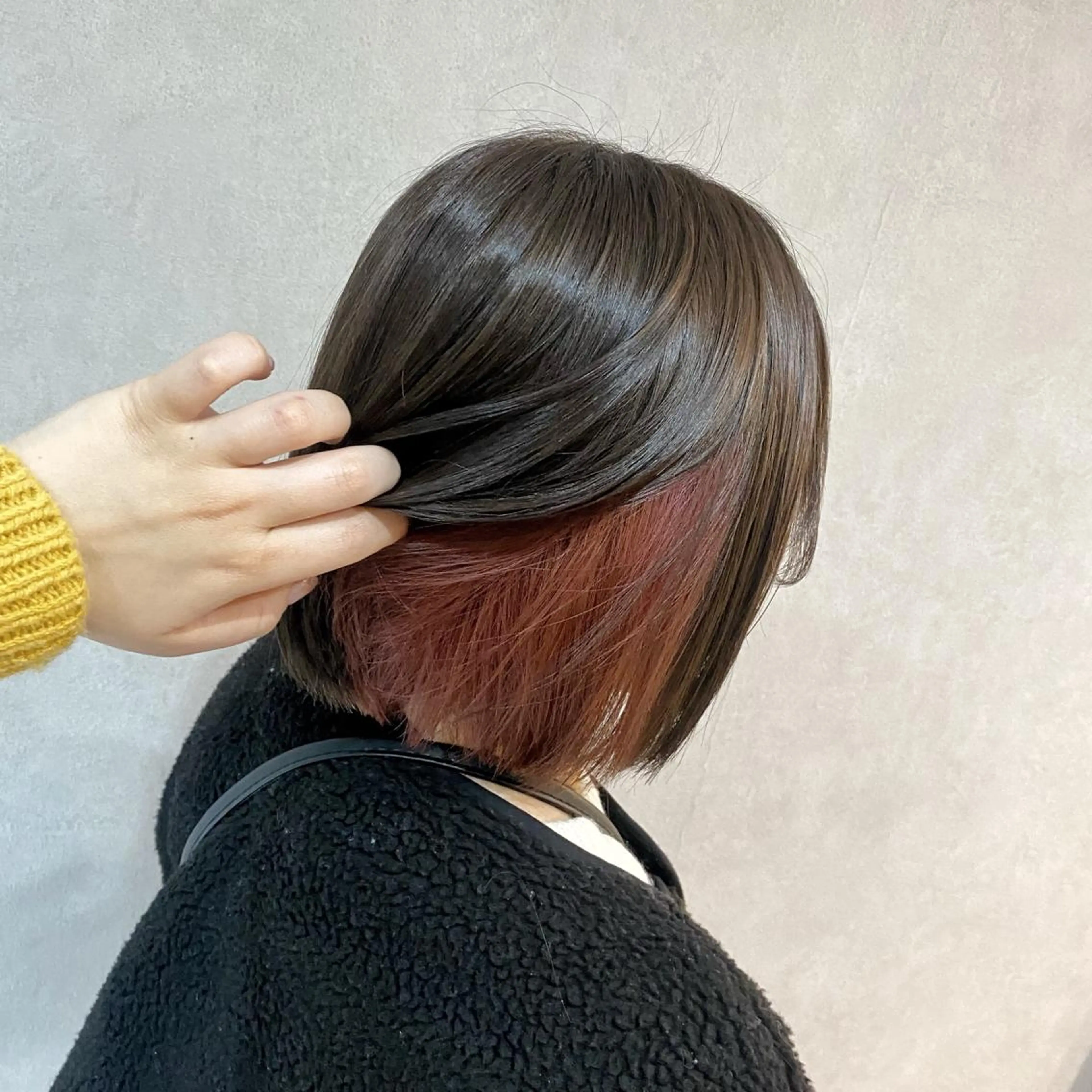 ミディアム カラー 透明感カラー/京橋/ reikoのヘアスタイル