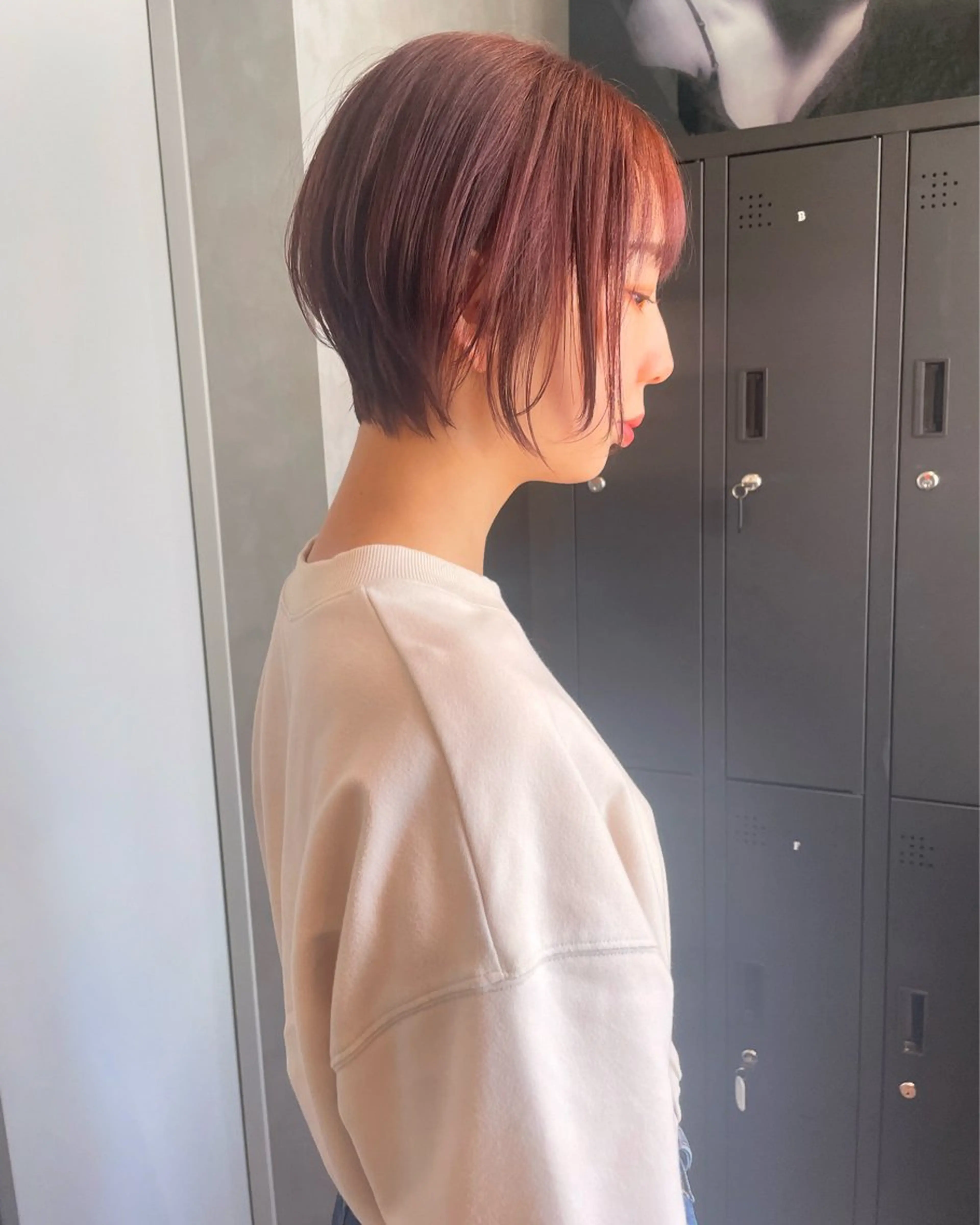 ショート カット ヘアカラー トリートメント MAI /BUCKS/天王寺のヘアスタイル