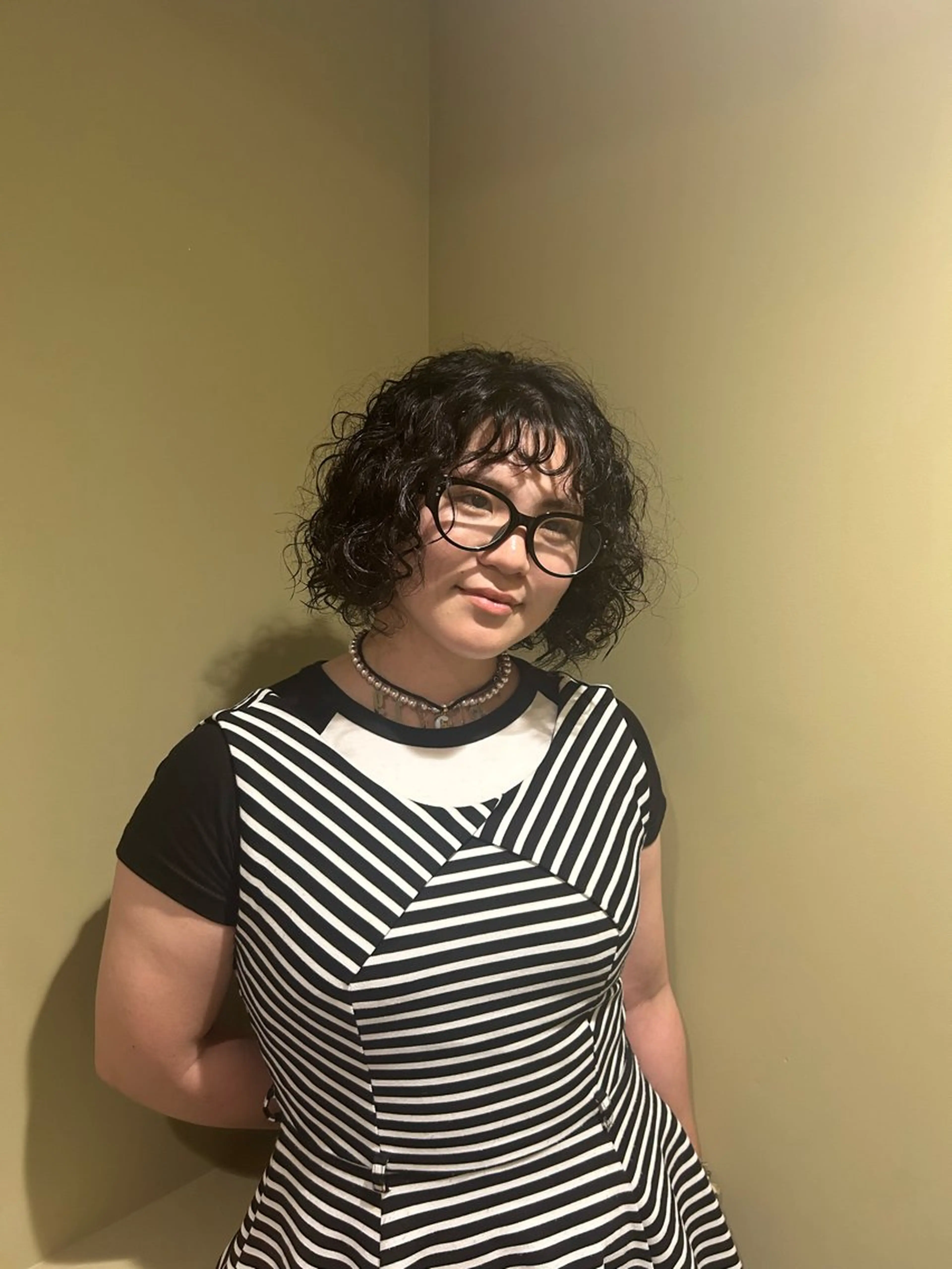 ショート パーマ カット パーマ 🌷下野 莉果/ボブ /パーマ/メンズ🌷のヘアスタイル