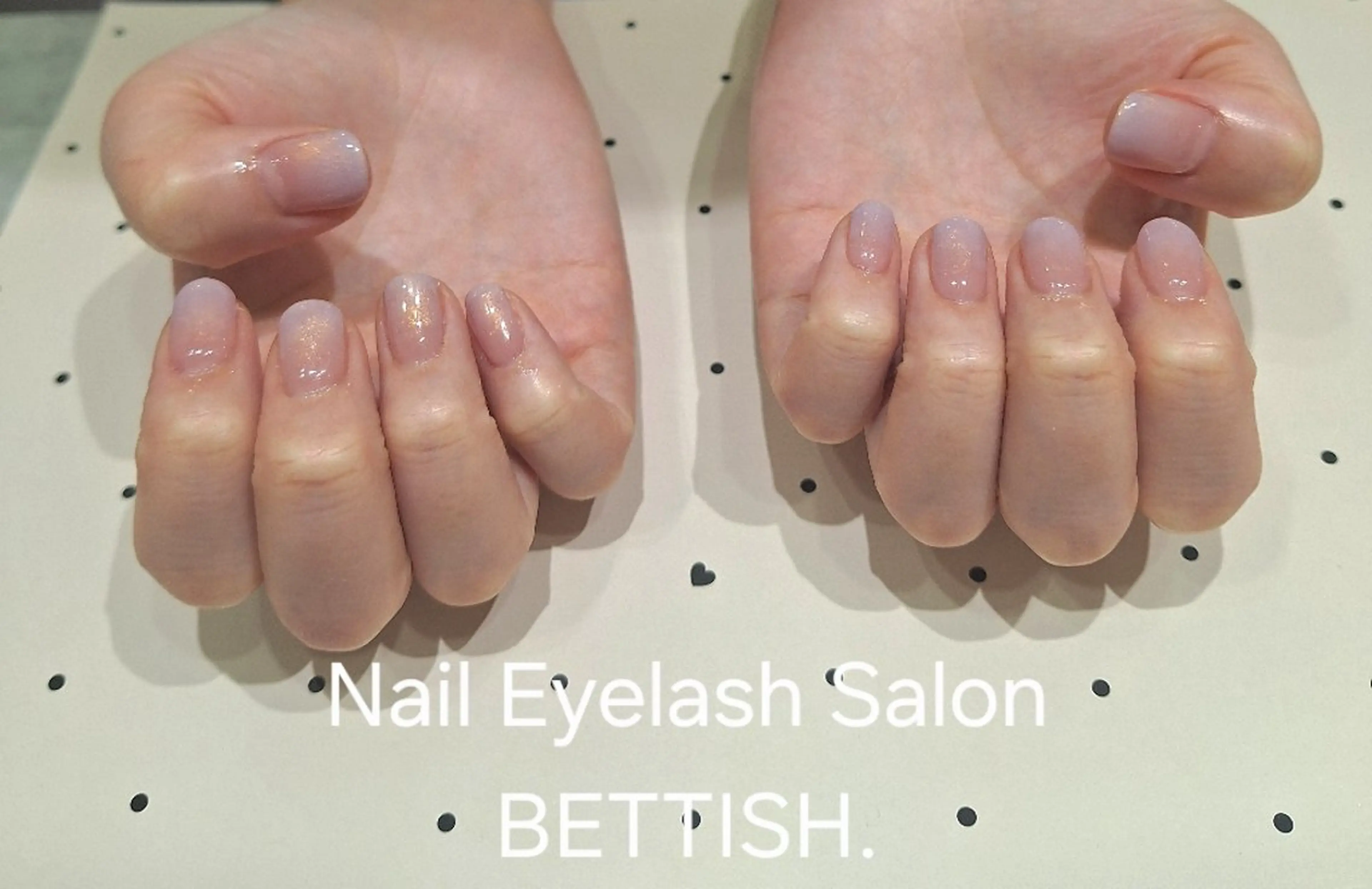 ネイル グラデーション ピンク パープル BETTISH AIRIのネイルデザイン