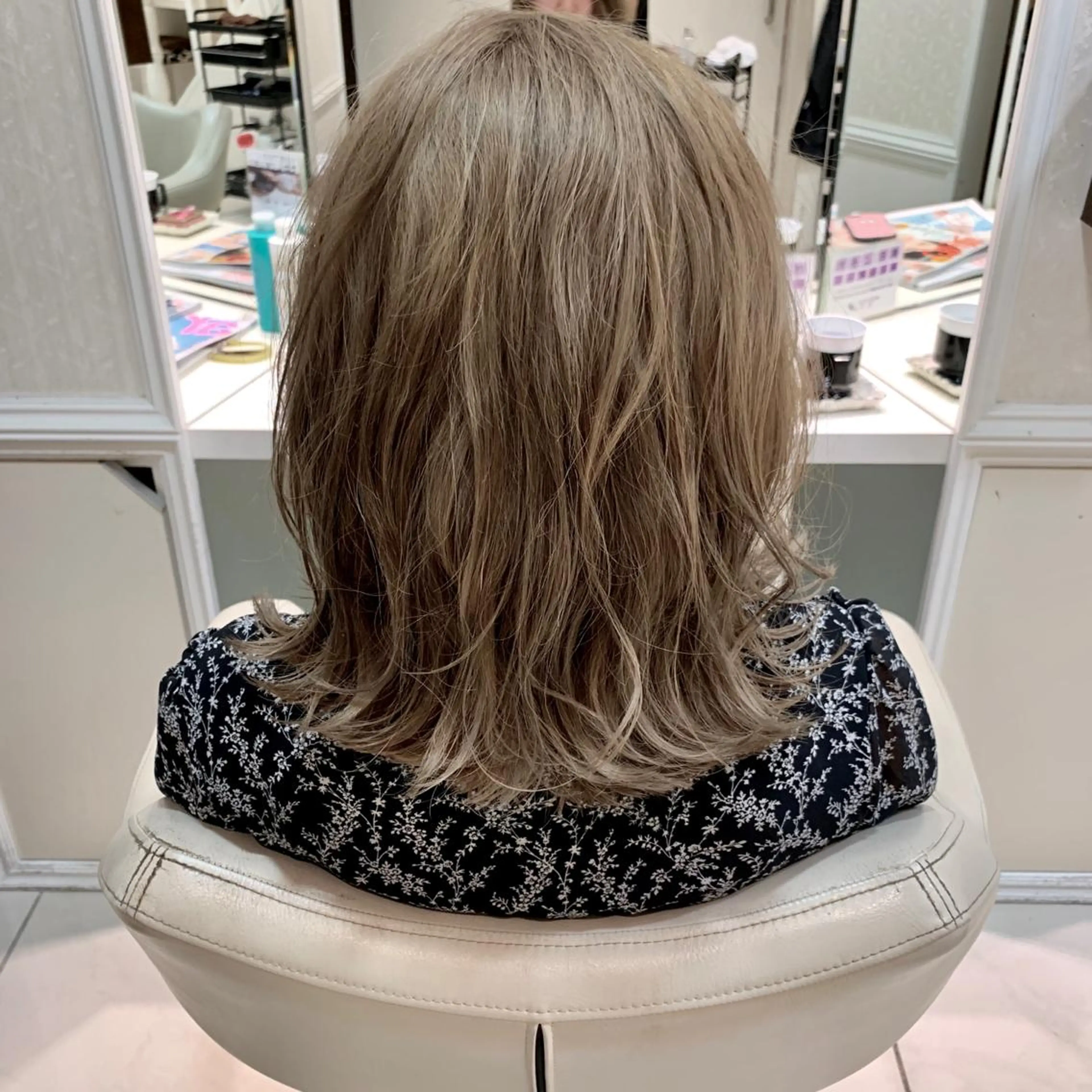 ショート カット ヘアカラー 毛流れが作れる 縮毛矯正/渡部純生のヘアスタイル