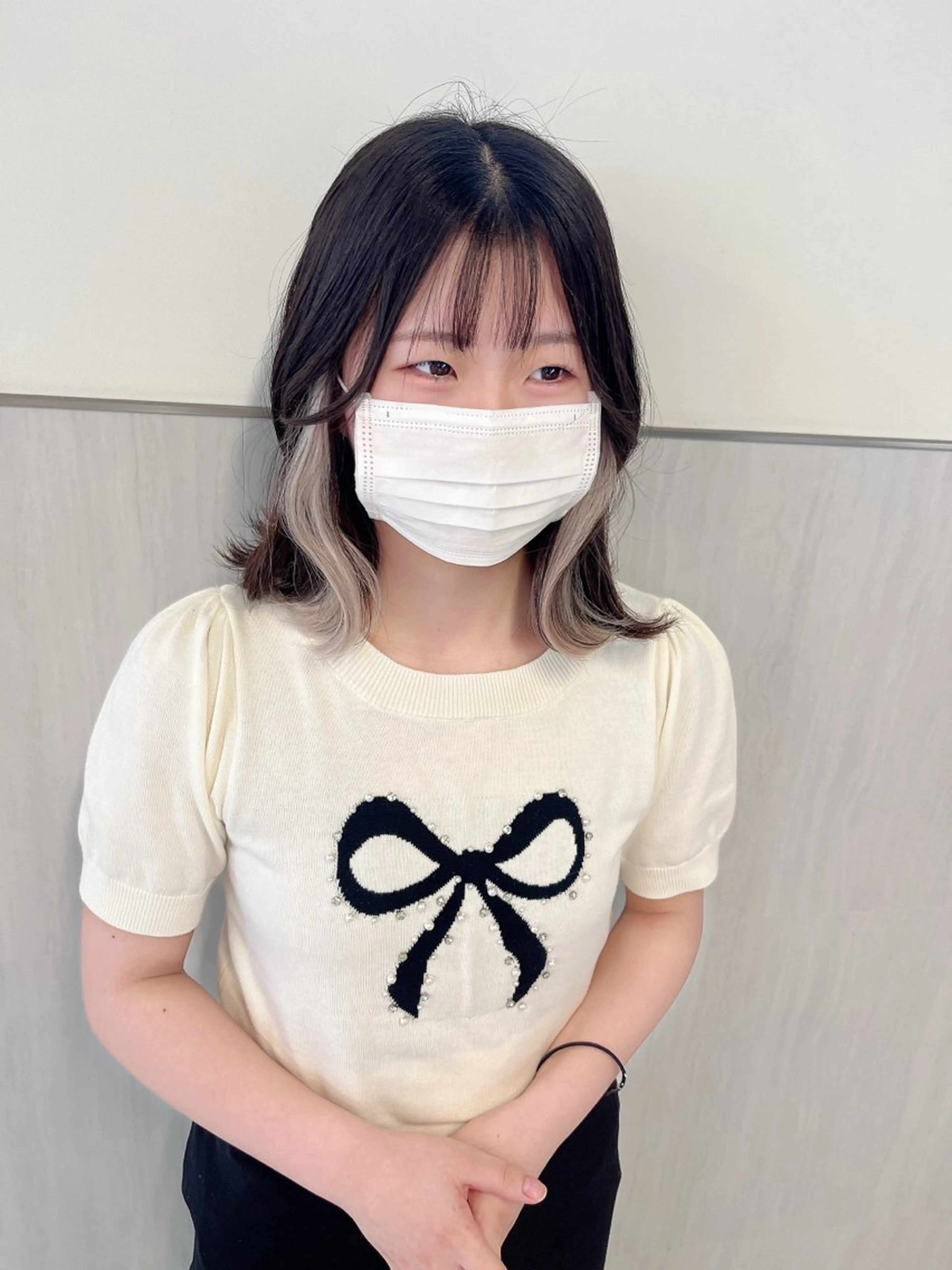 ミディアム エクステ りおな/髪質改善/ カラー /平尾のヘアスタイル