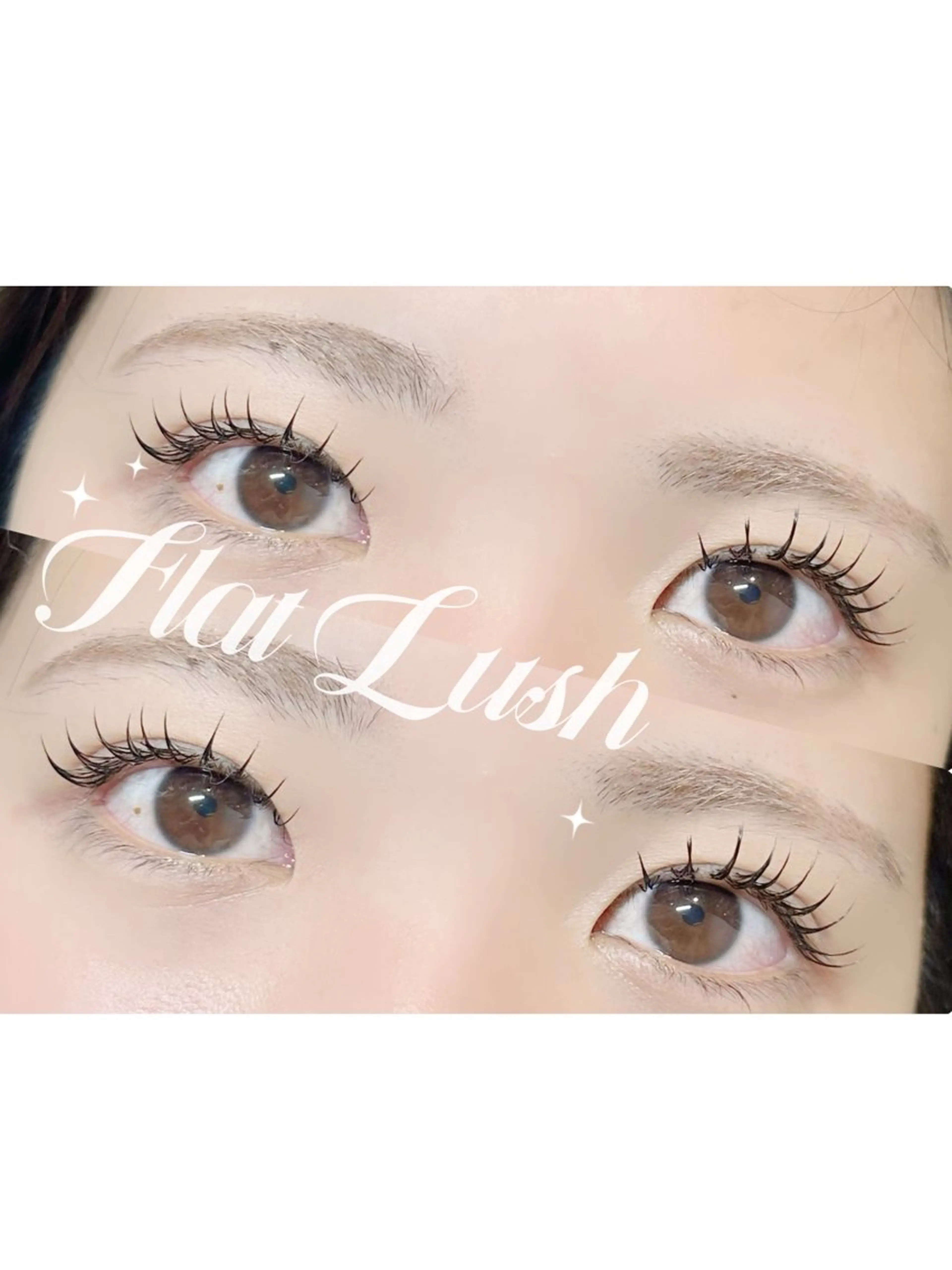 マツエク・マツパ フラットラッシュ マツエク 井上 沙耶のマツエク・マツパデザイン