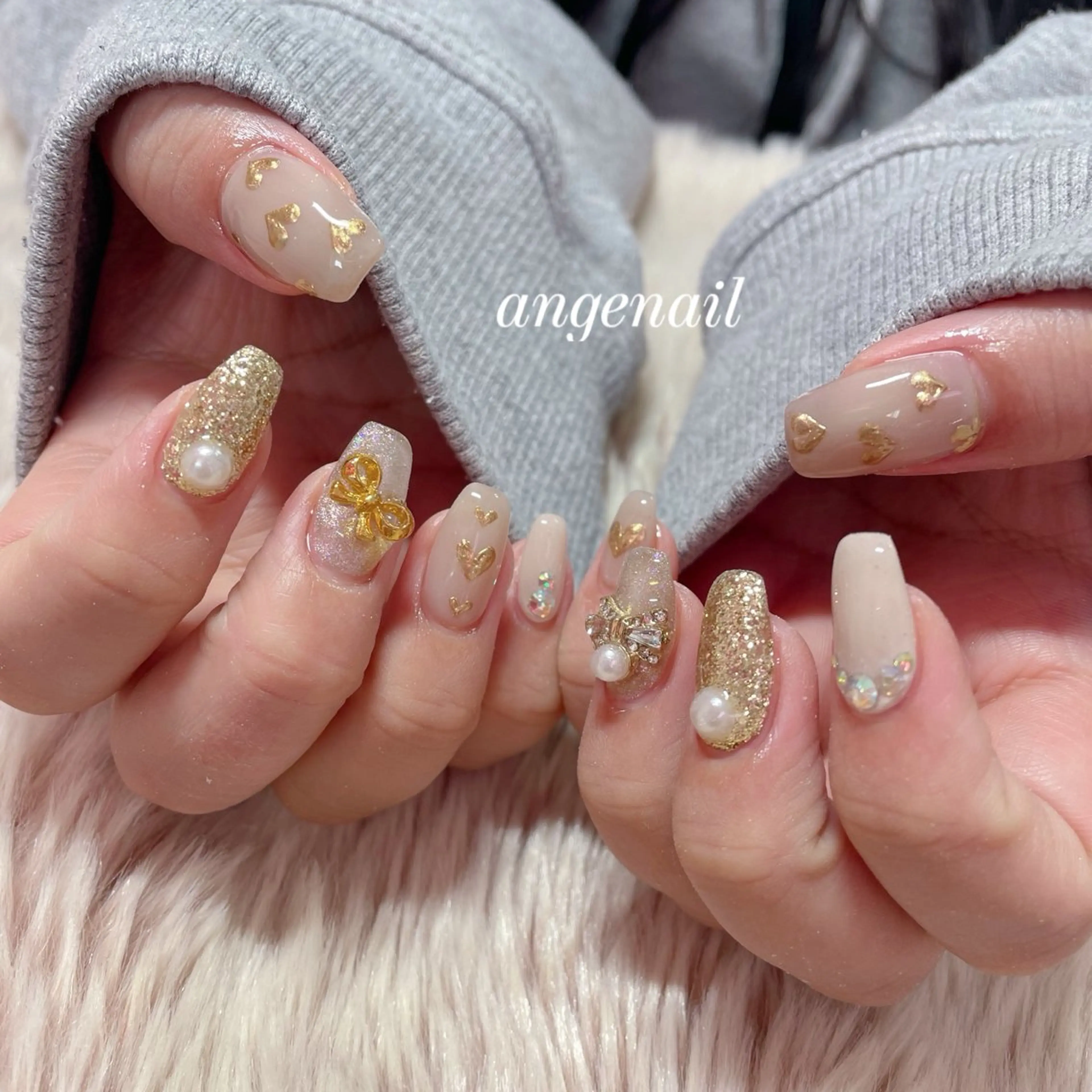 ネイル ハンドネイル オーナーネイリスト MAKIのネイルデザイン