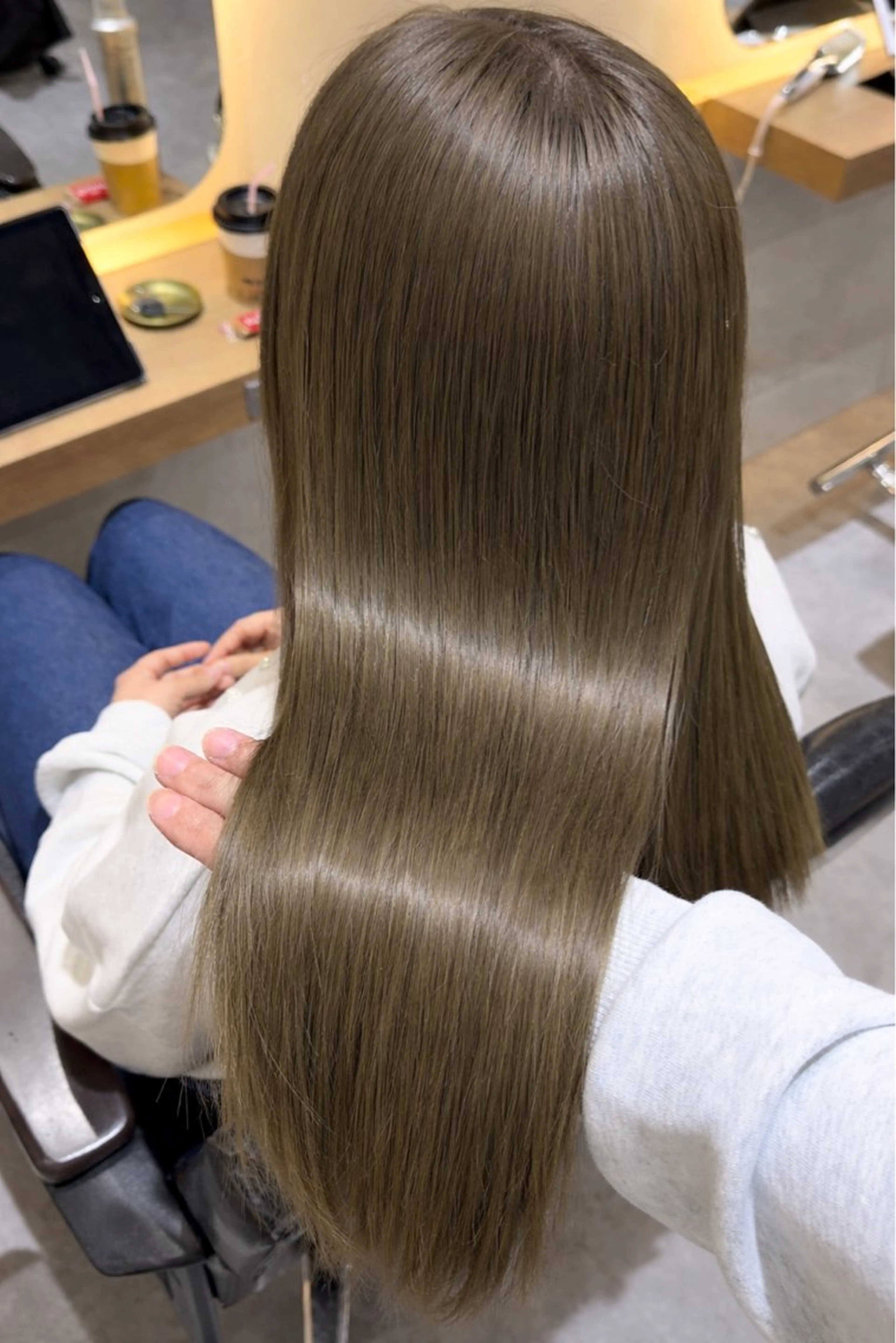 ロング カラー ヘアカラー トリートメント レイヤーカット/ ブリーチカラー/雅人のヘアスタイル