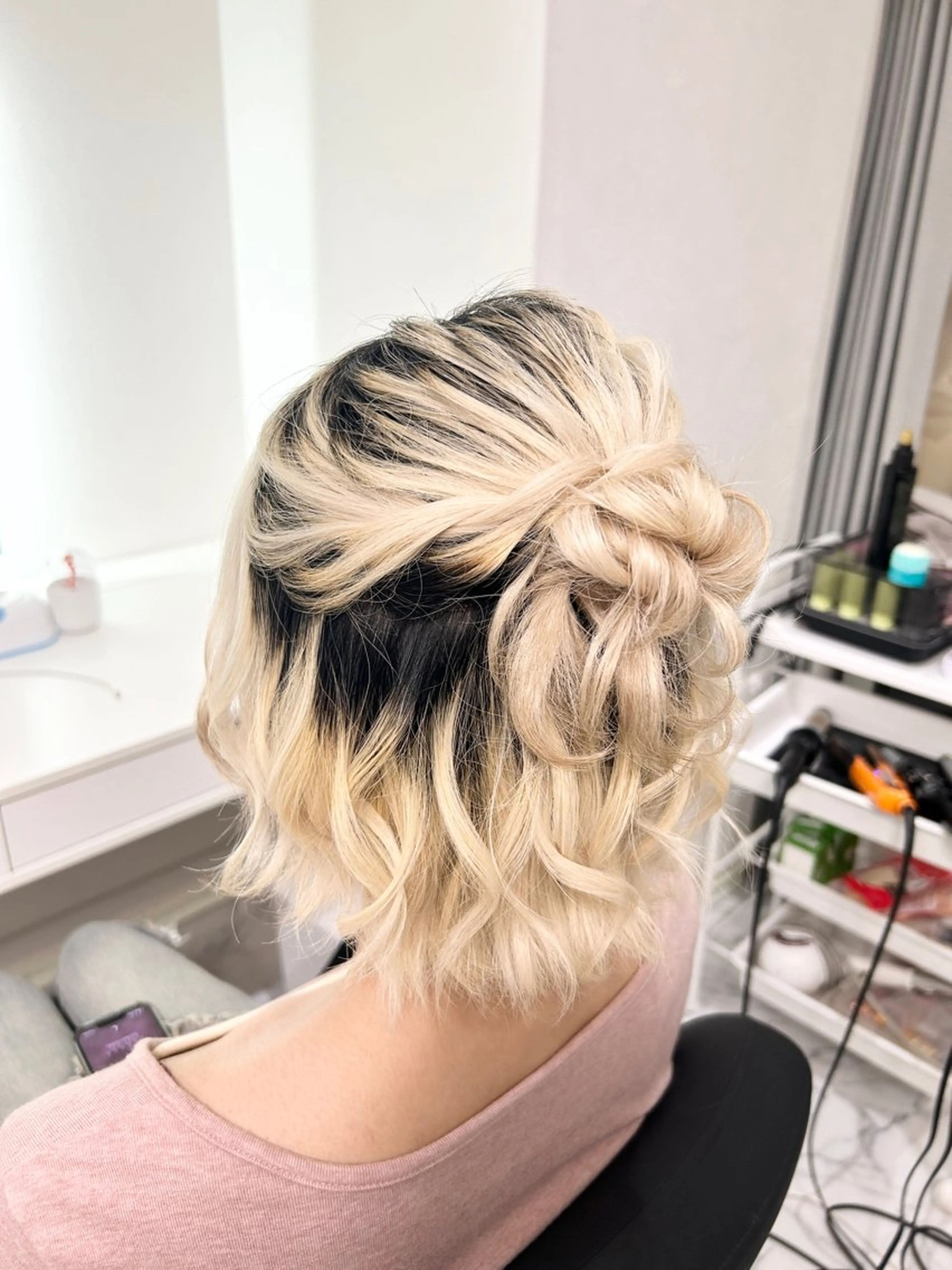 ショート ヘアセット ヘアセット専門店 Rのヘアスタイル