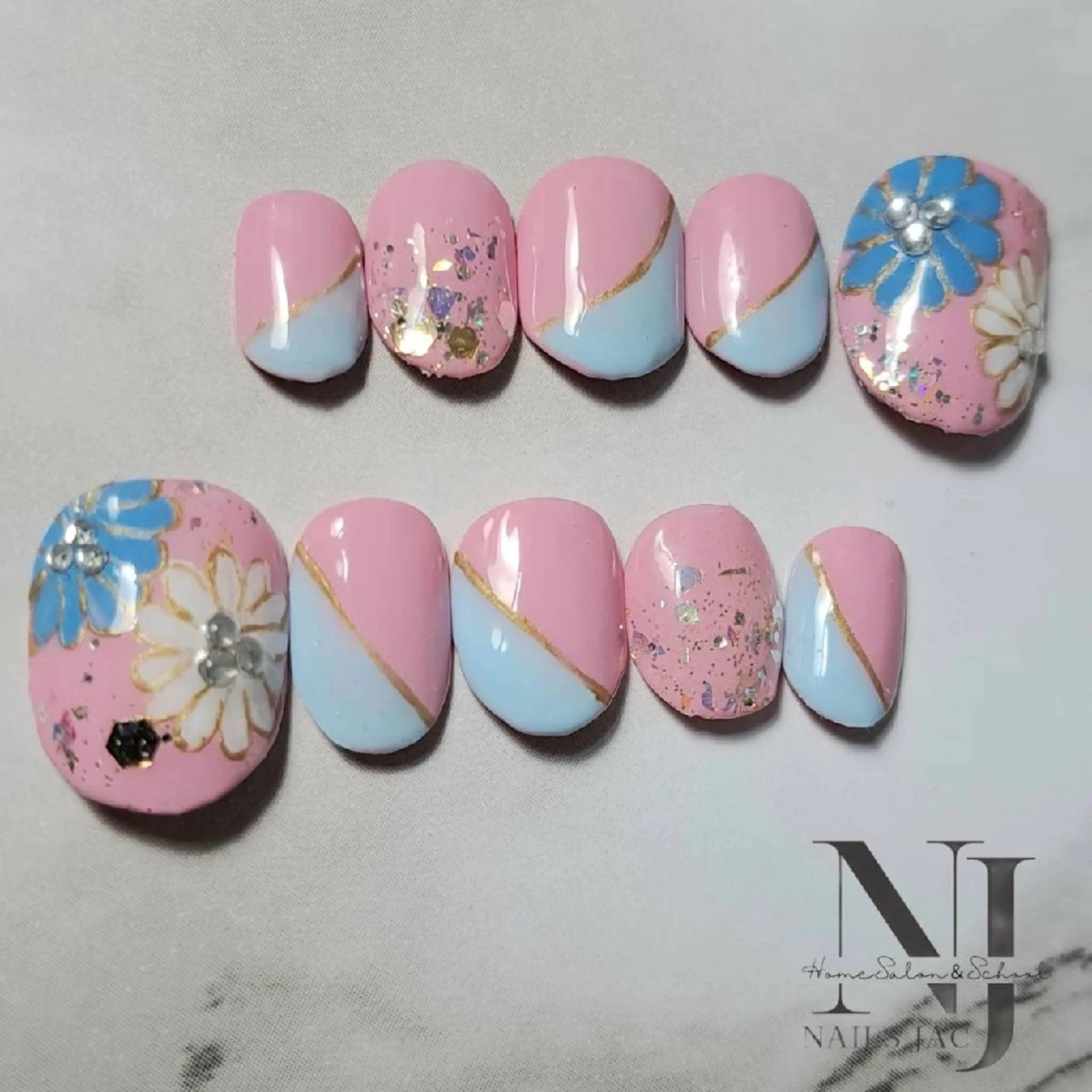 キッズ ネイル ネイルチップ NAILS JACのネイルデザイン