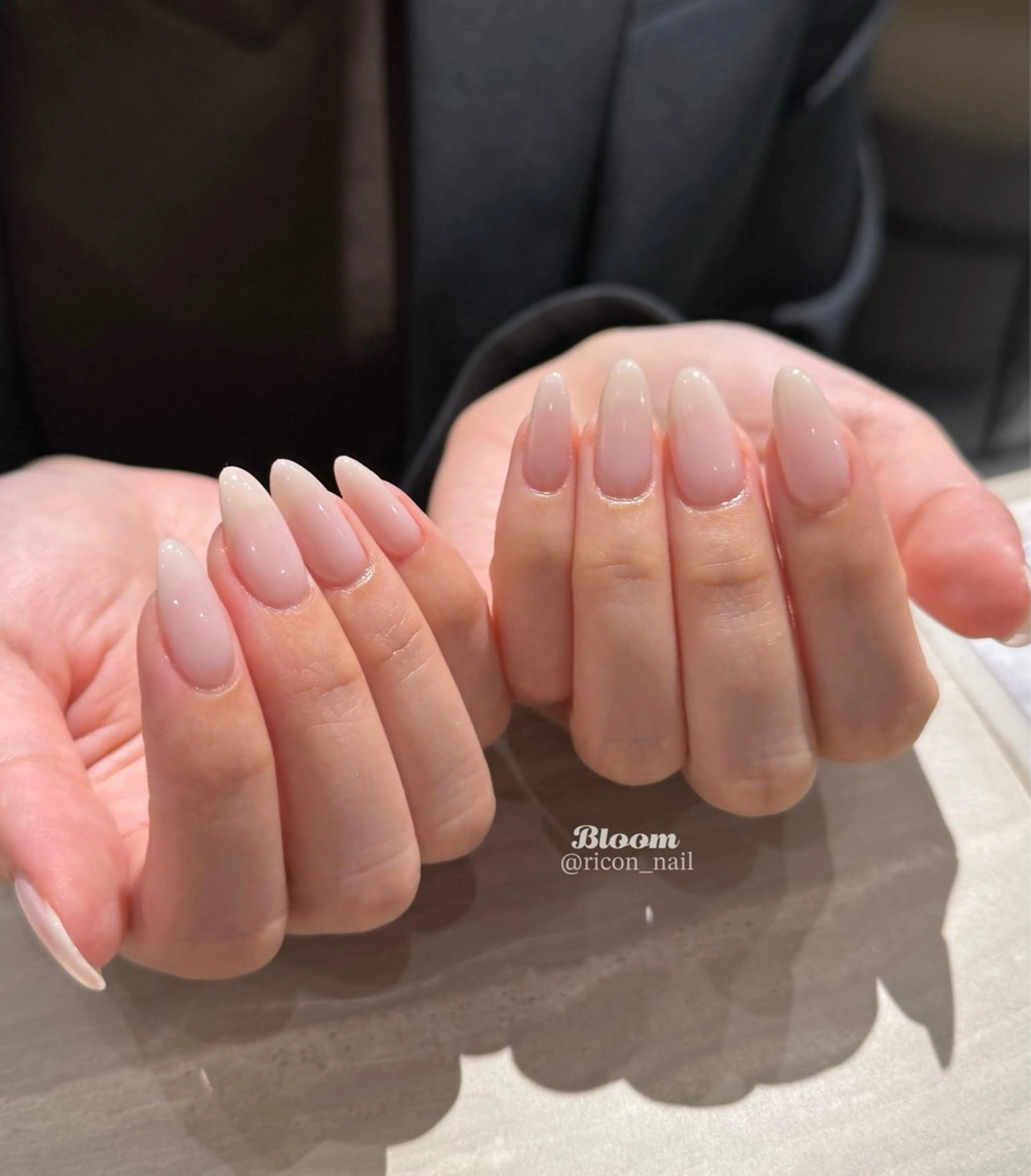 ネイル ワンカラーネイル Bloom 莉子のネイルデザイン