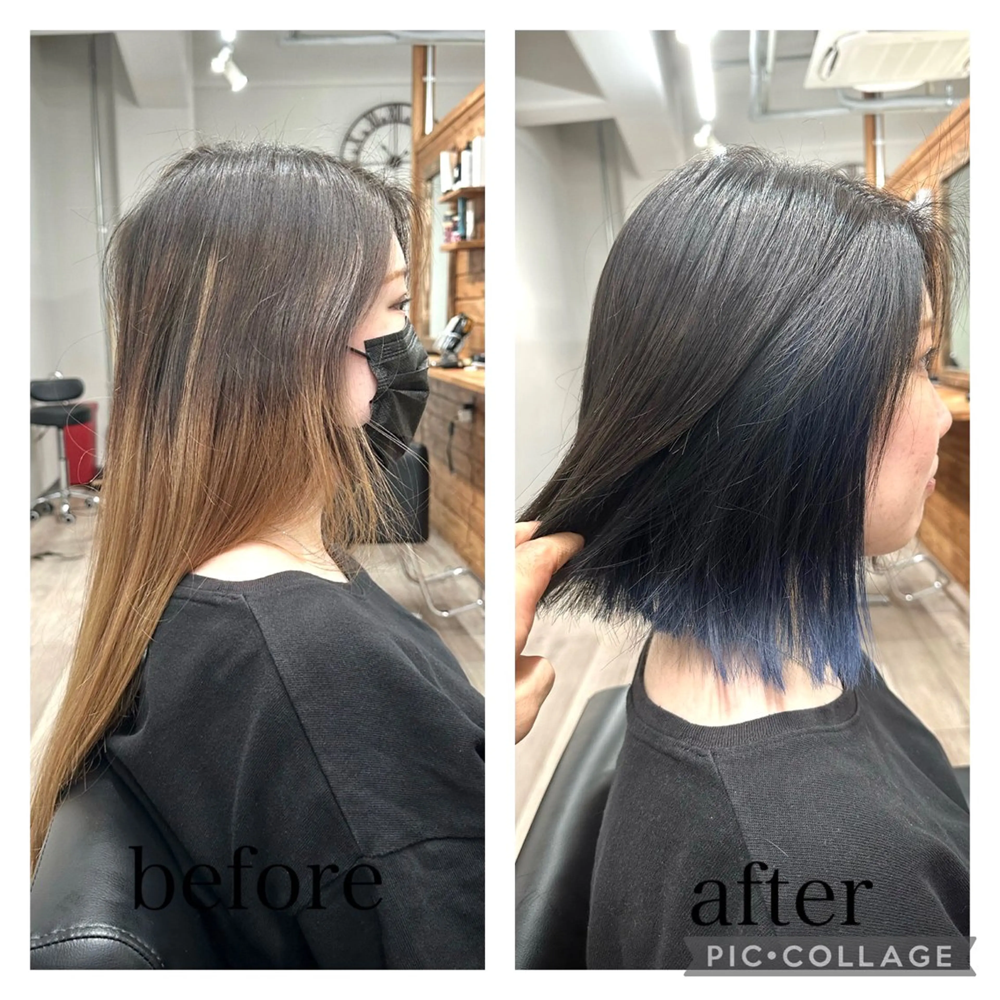 ショート カラー アンソニー ショウゴのヘアスタイル