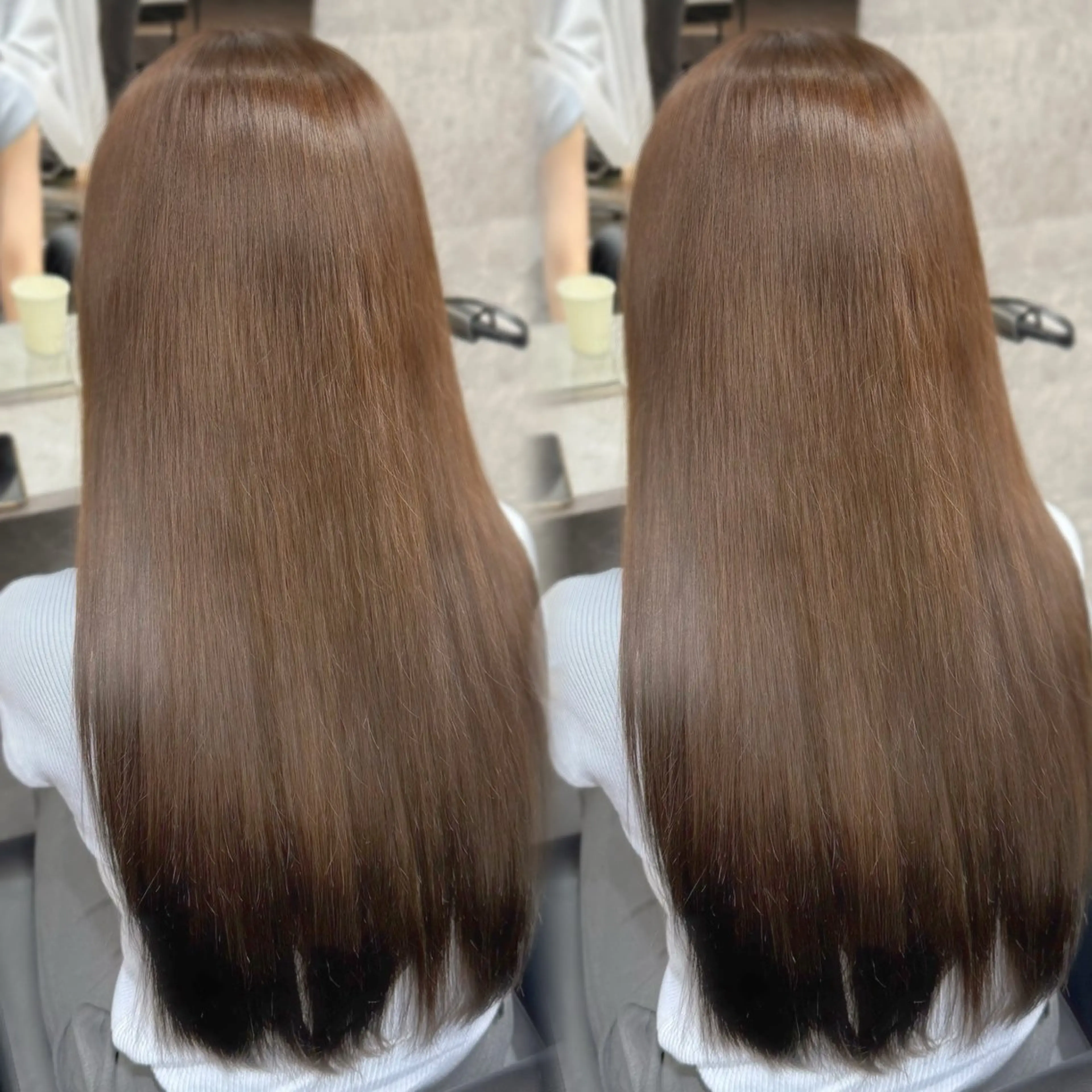 ロング 髪質改善 ロング 縮毛矯正 トリートメント 新宿/髪質改善 /透け感/Sotaのヘアスタイル