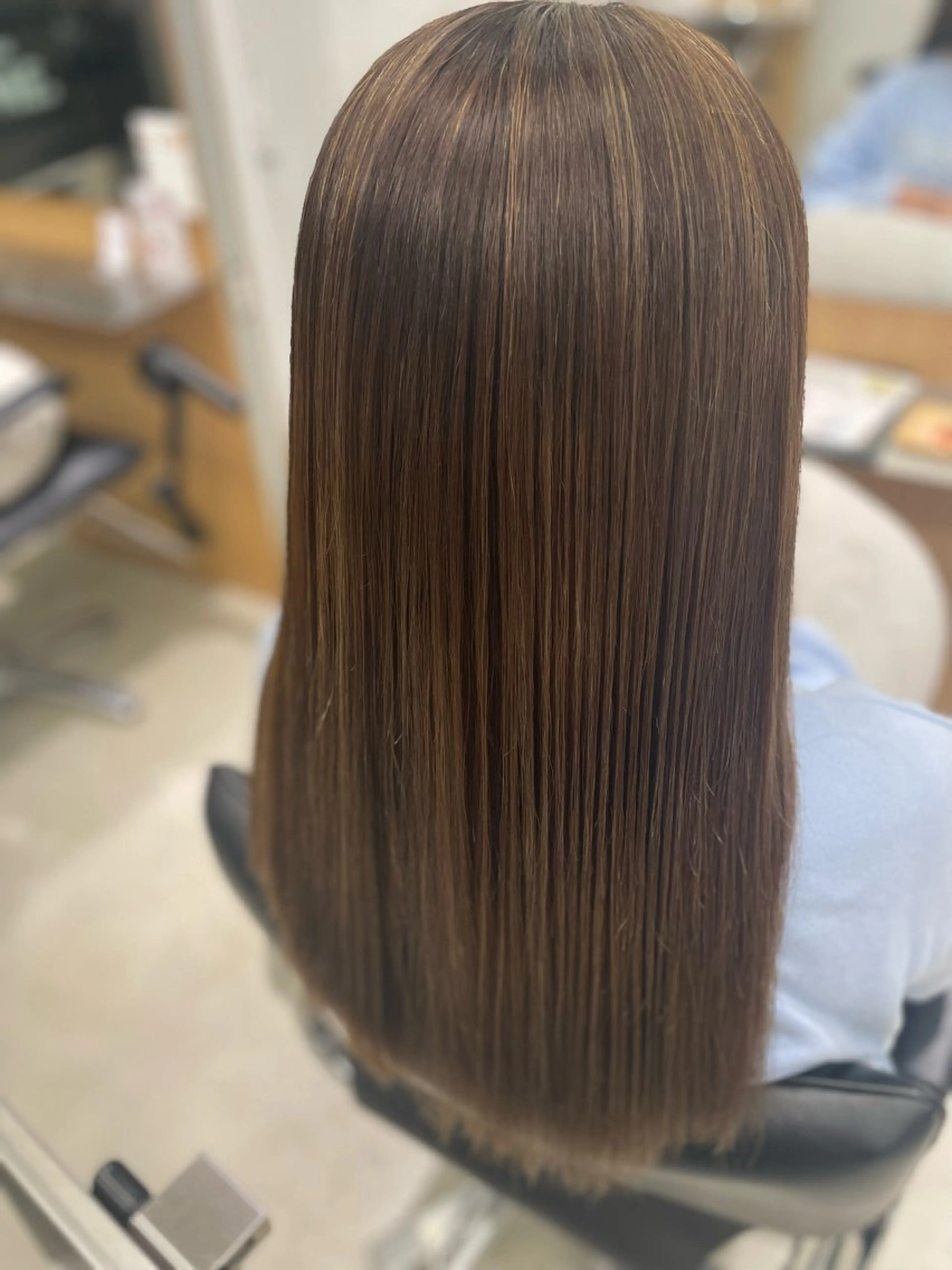 ロング カラー カット ヘアカラー トリートメント 髪質改善/茅ヶ崎 マツモト リョウのヘアスタイル