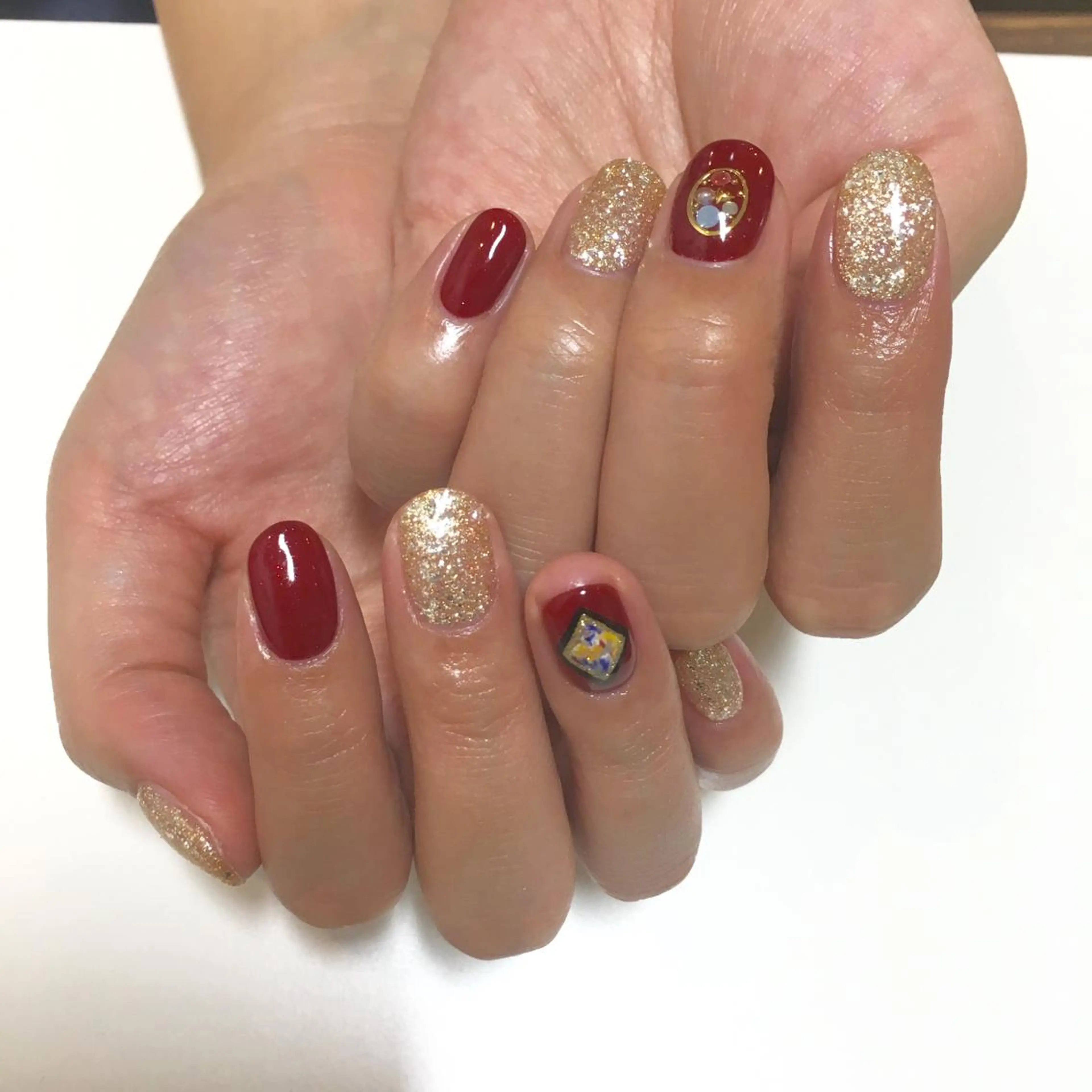 ネイル シンプルネイル shelf ⭐︎のネイルデザイン