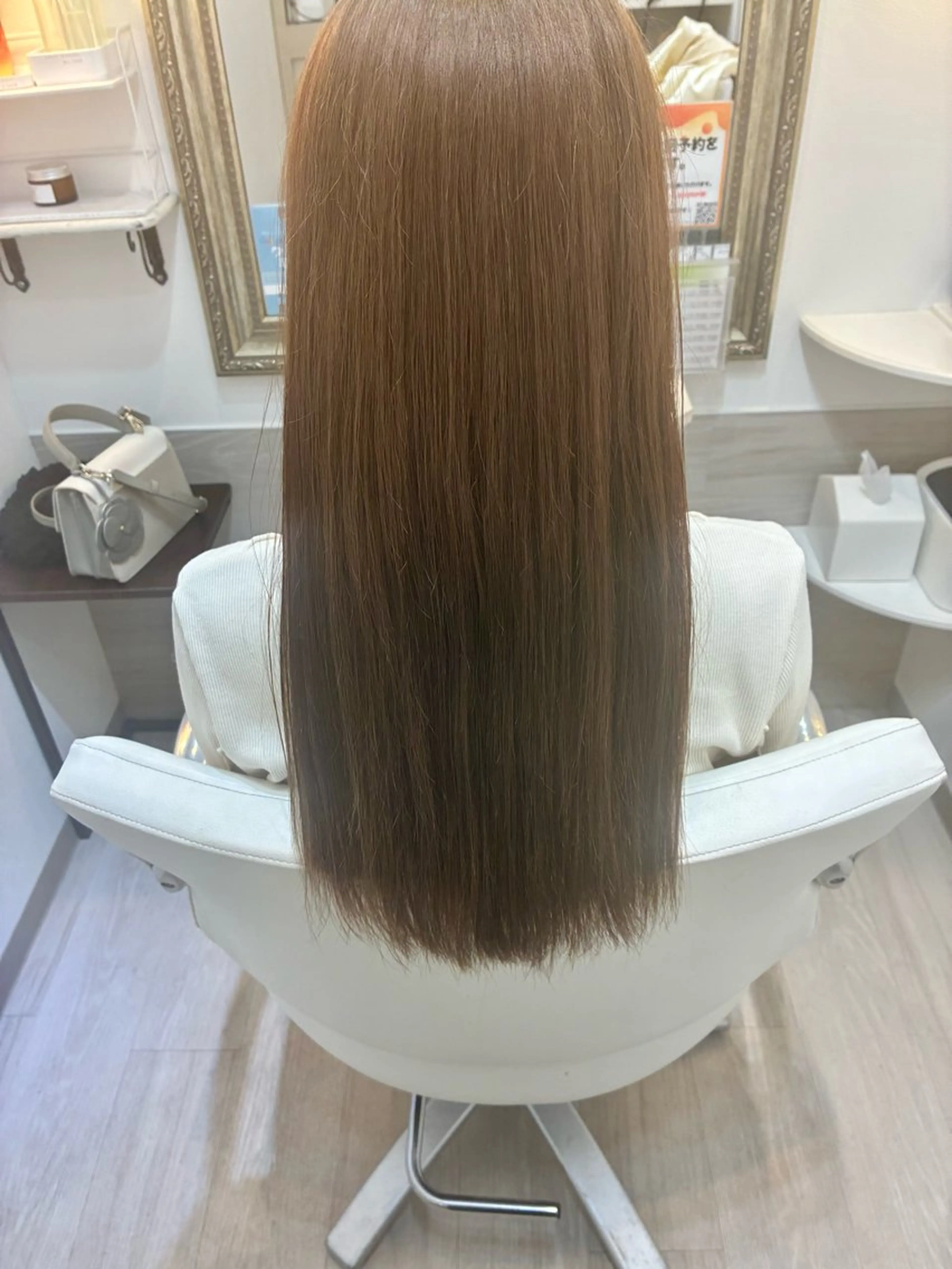 ロング カラー ヘアカラー トリートメント ✨透明感カラー✨ ☘️くすみカラー☘️のヘアスタイル