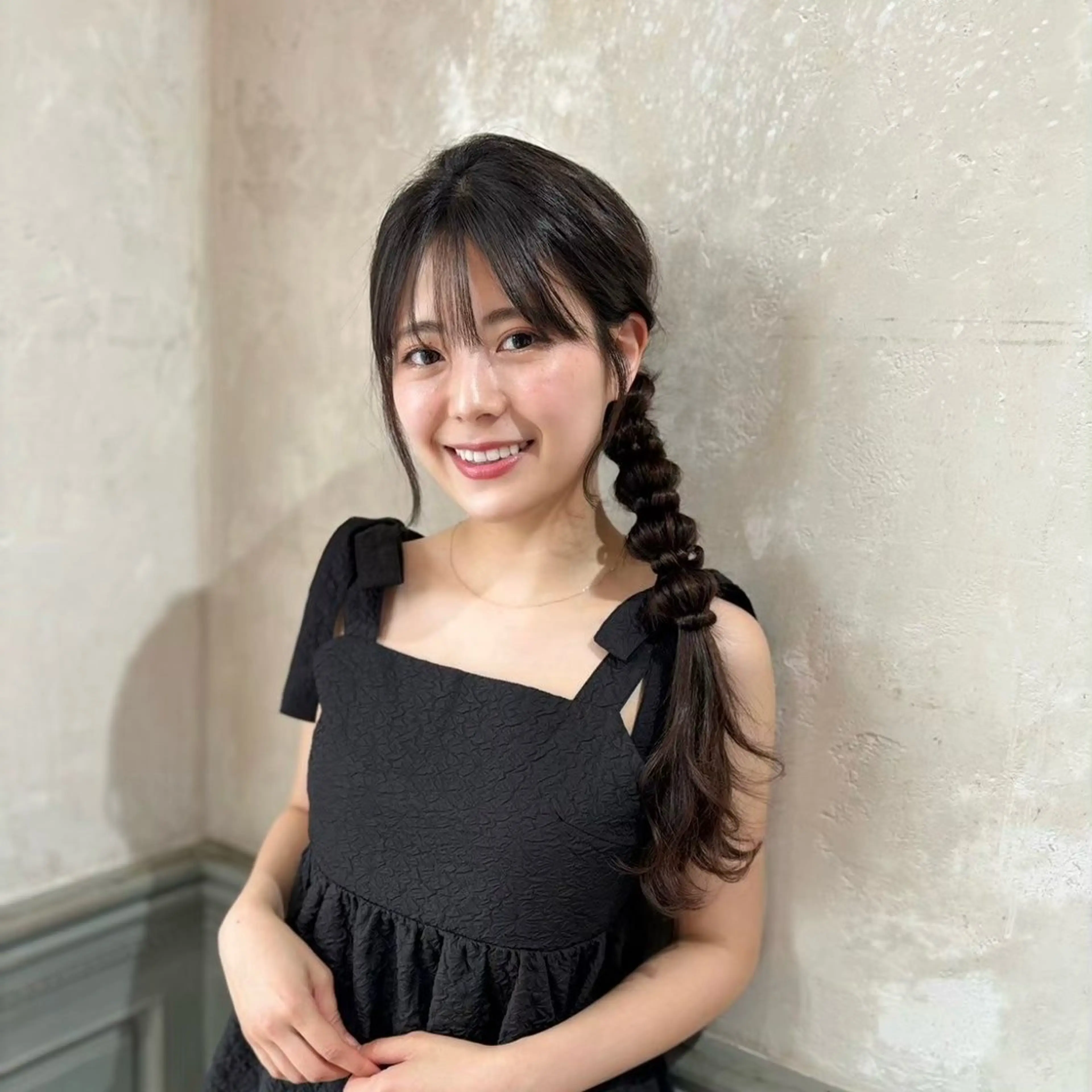 ロング カラー 地毛風縮毛矯正 /ニュアンス/はるたのヘアスタイル