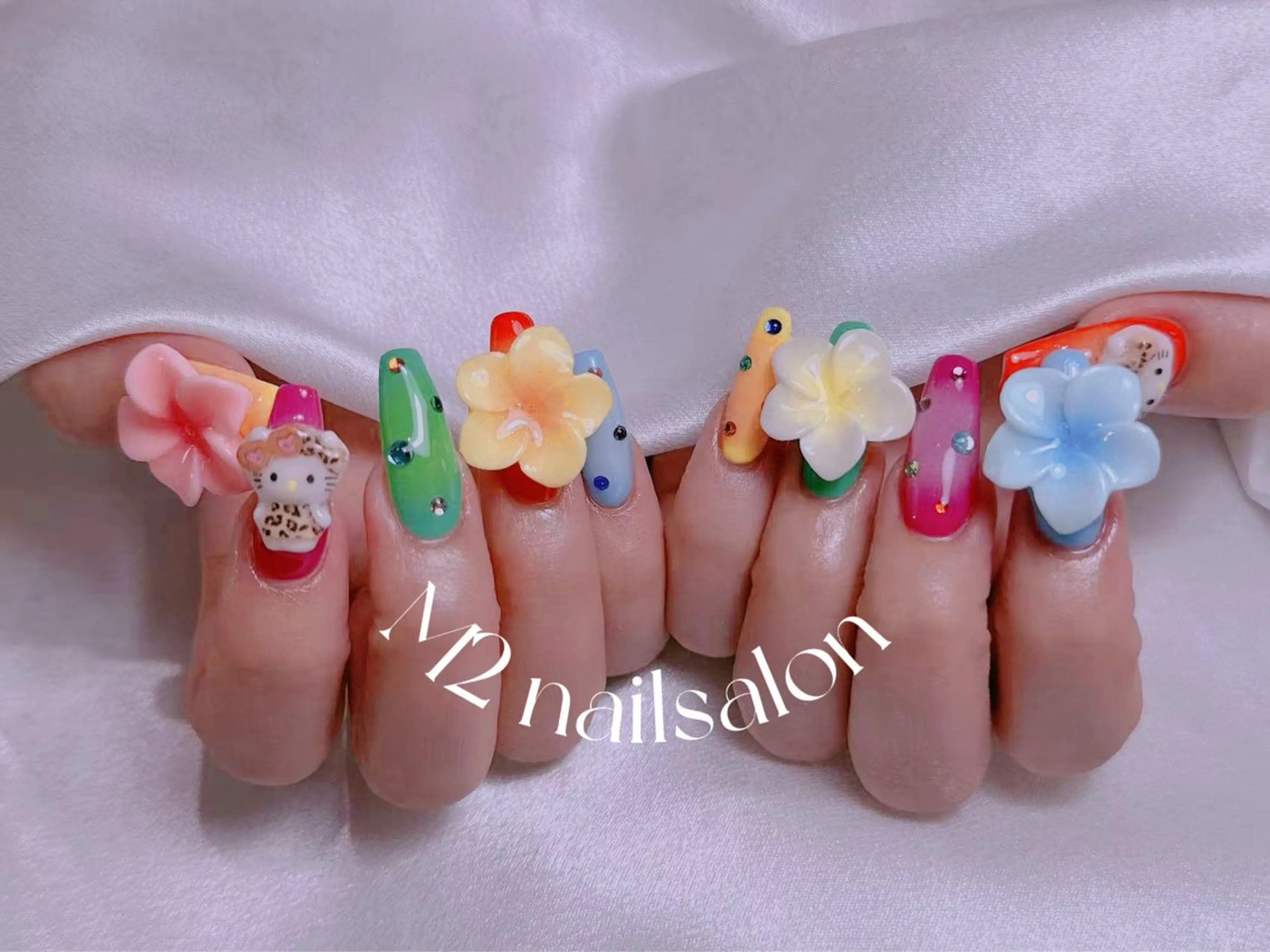 ネイル 長さだし専門店 M2 rikaのネイルデザイン