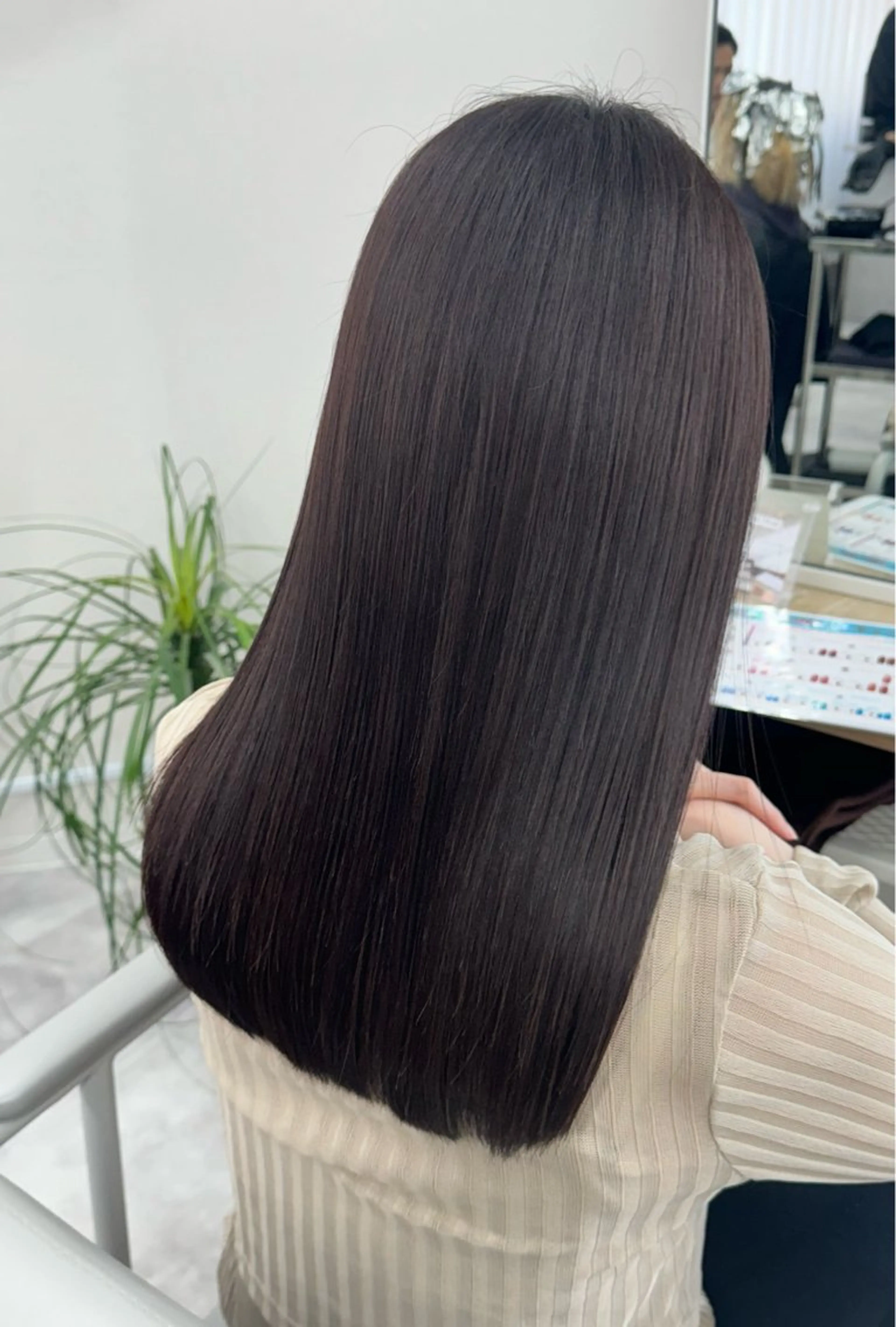 ミディアム カラー 透明感カラー 髪質改善 トリートメント ヘアカラー トリートメント 髪質改善Acero. shoyaのヘアスタイル