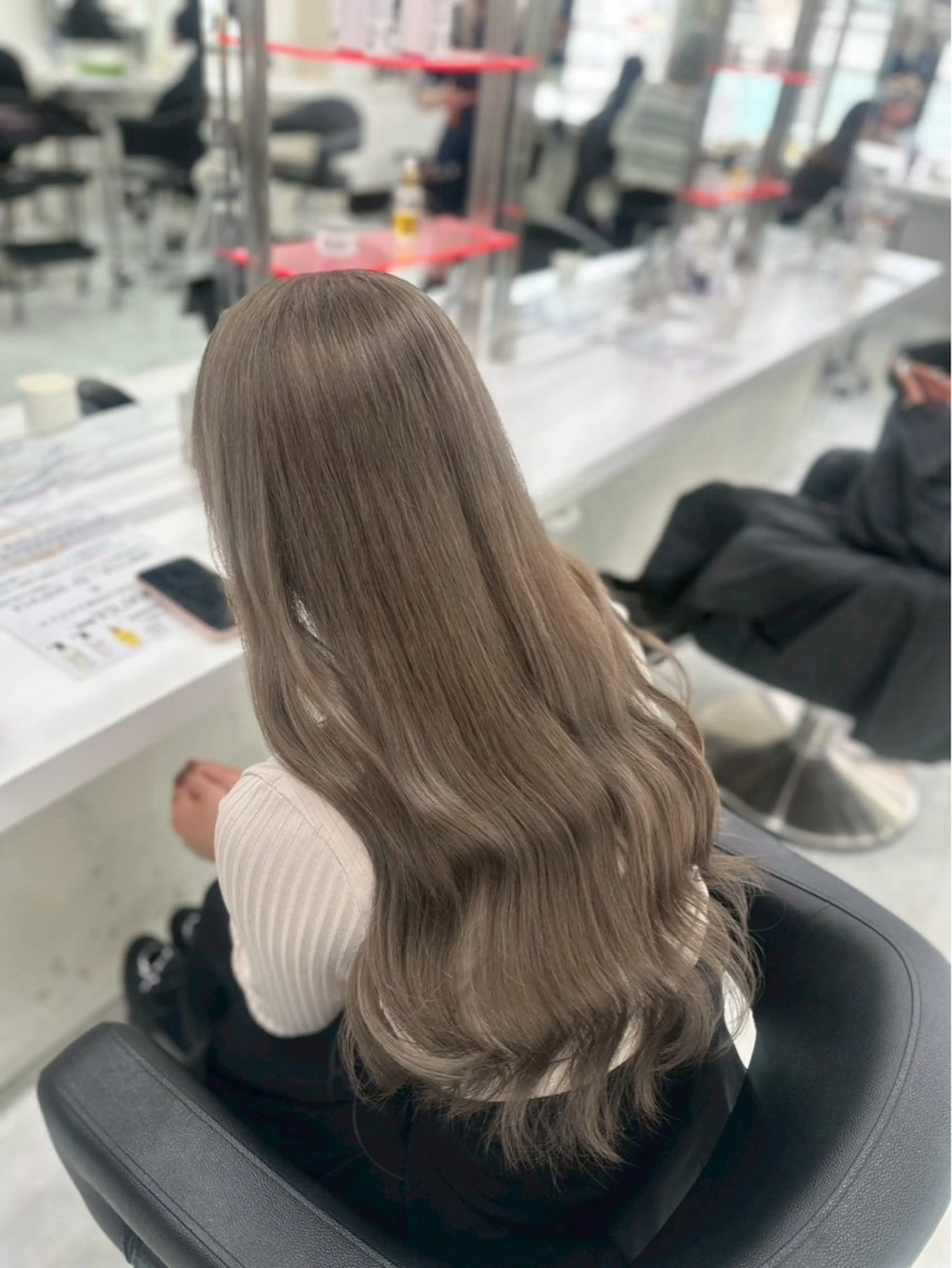 カラー ヘアカラー トリートメント ヘッドスパ ヘアセット 🎀ツヤ髪✖︎ 暖色🎀RYUKAのヘアスタイル