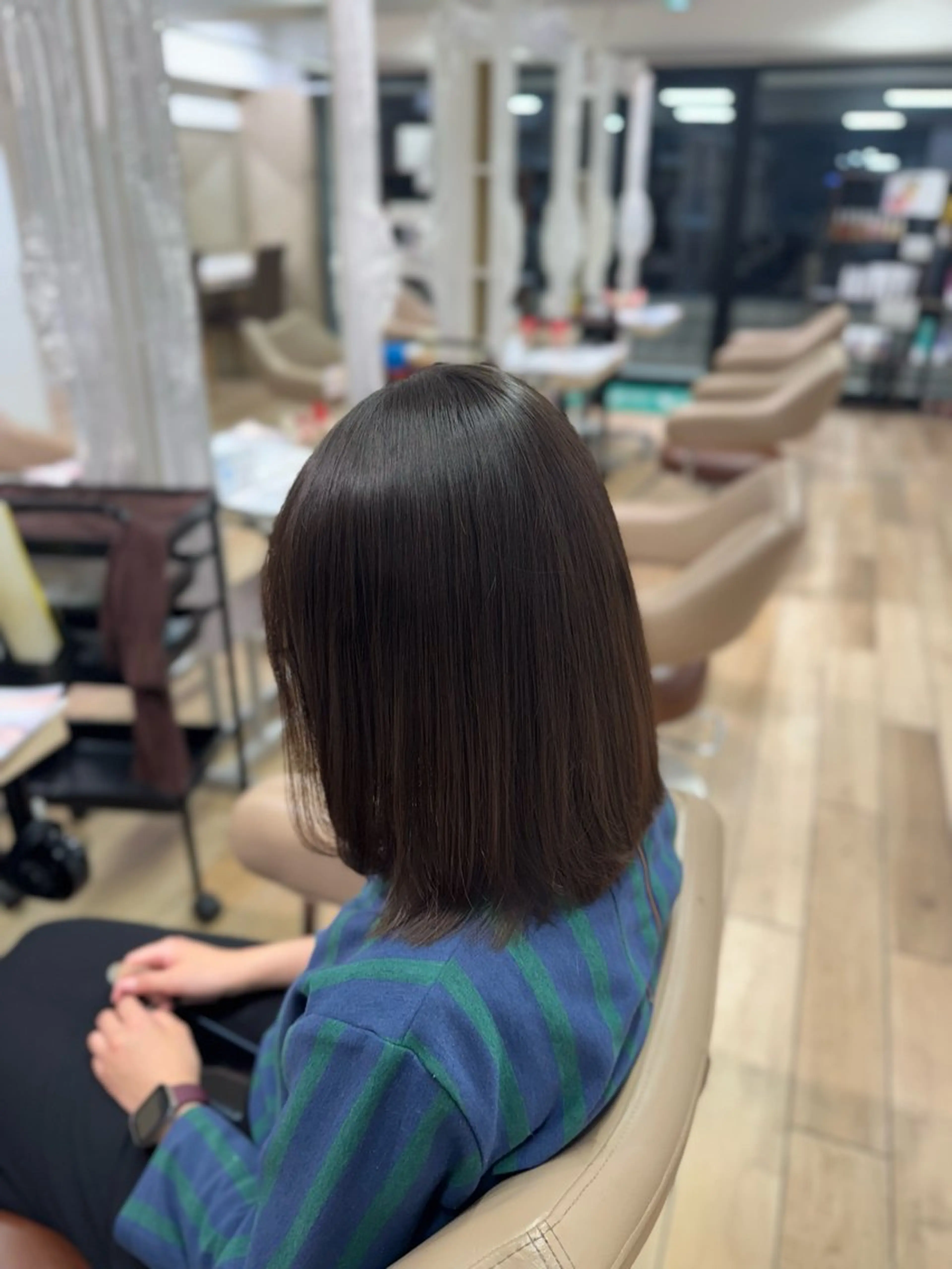 パーマ 縮毛矯正 田村 真菜のヘアスタイル