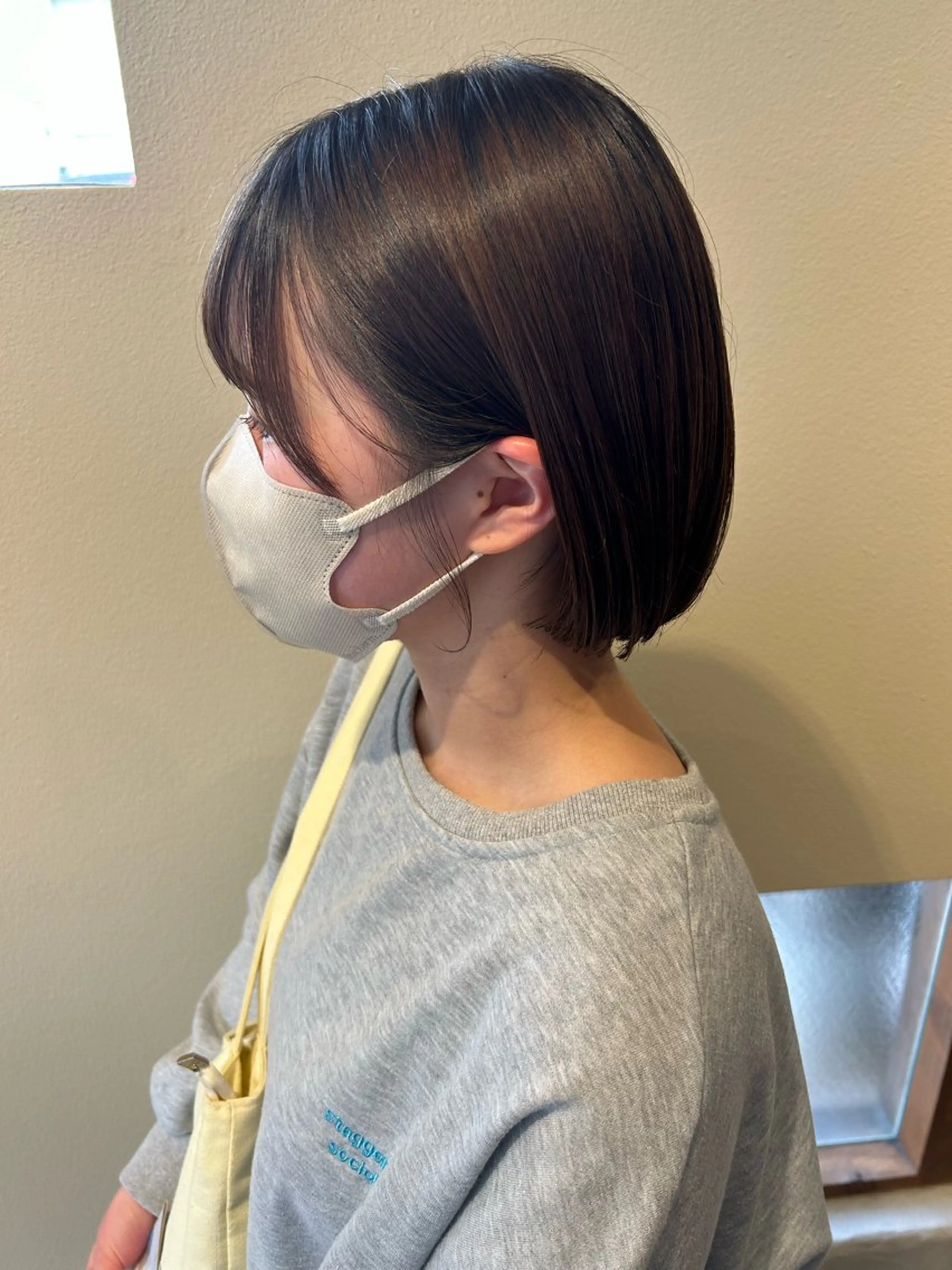 ショート ショートボブ ボブ ショートヘア 仁木 彩奈のヘアスタイル