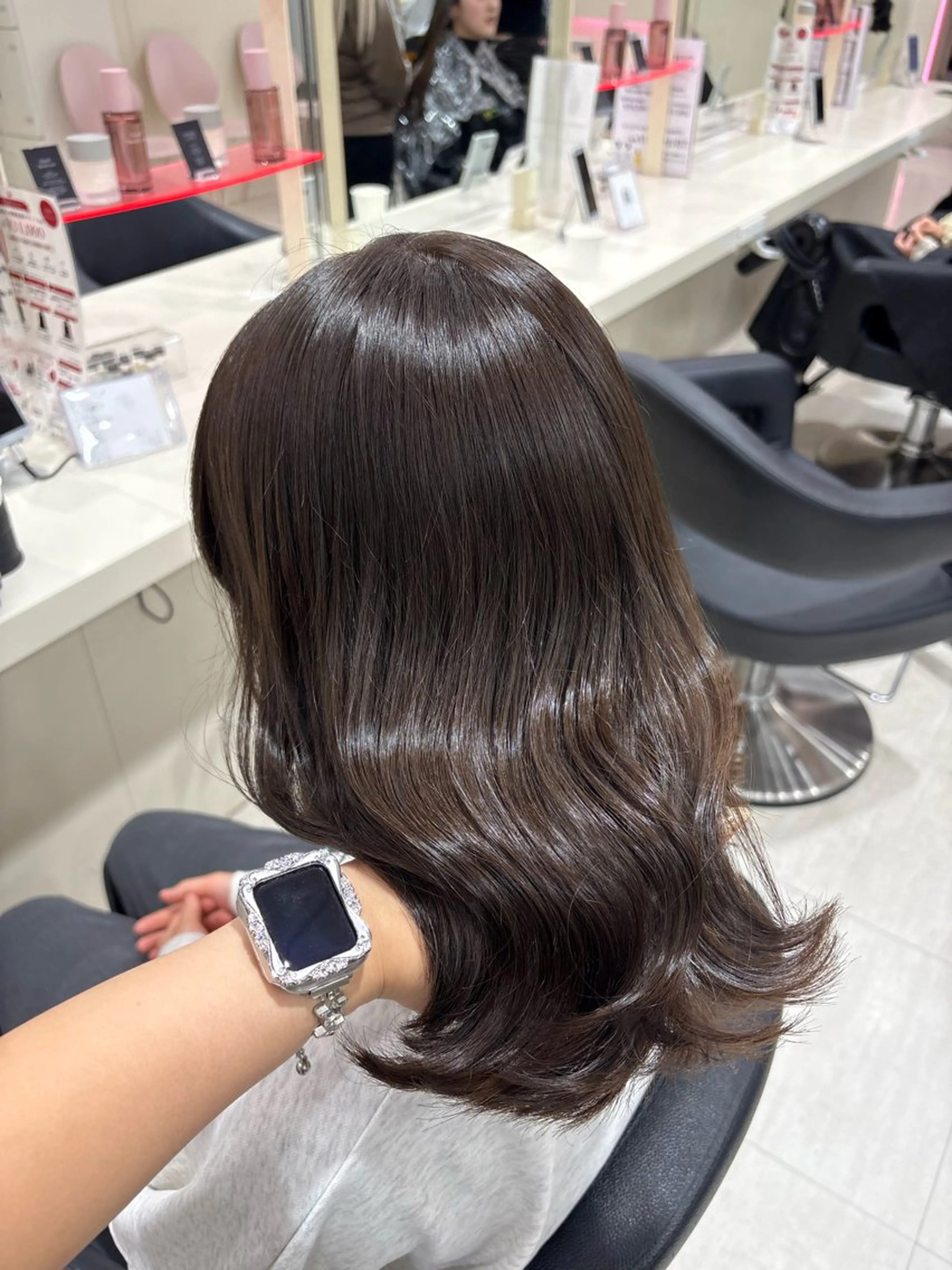 ロング カラー ヘアアレンジ カット ヘアカラー 💟RINNA 艶カラー💟のヘアスタイル