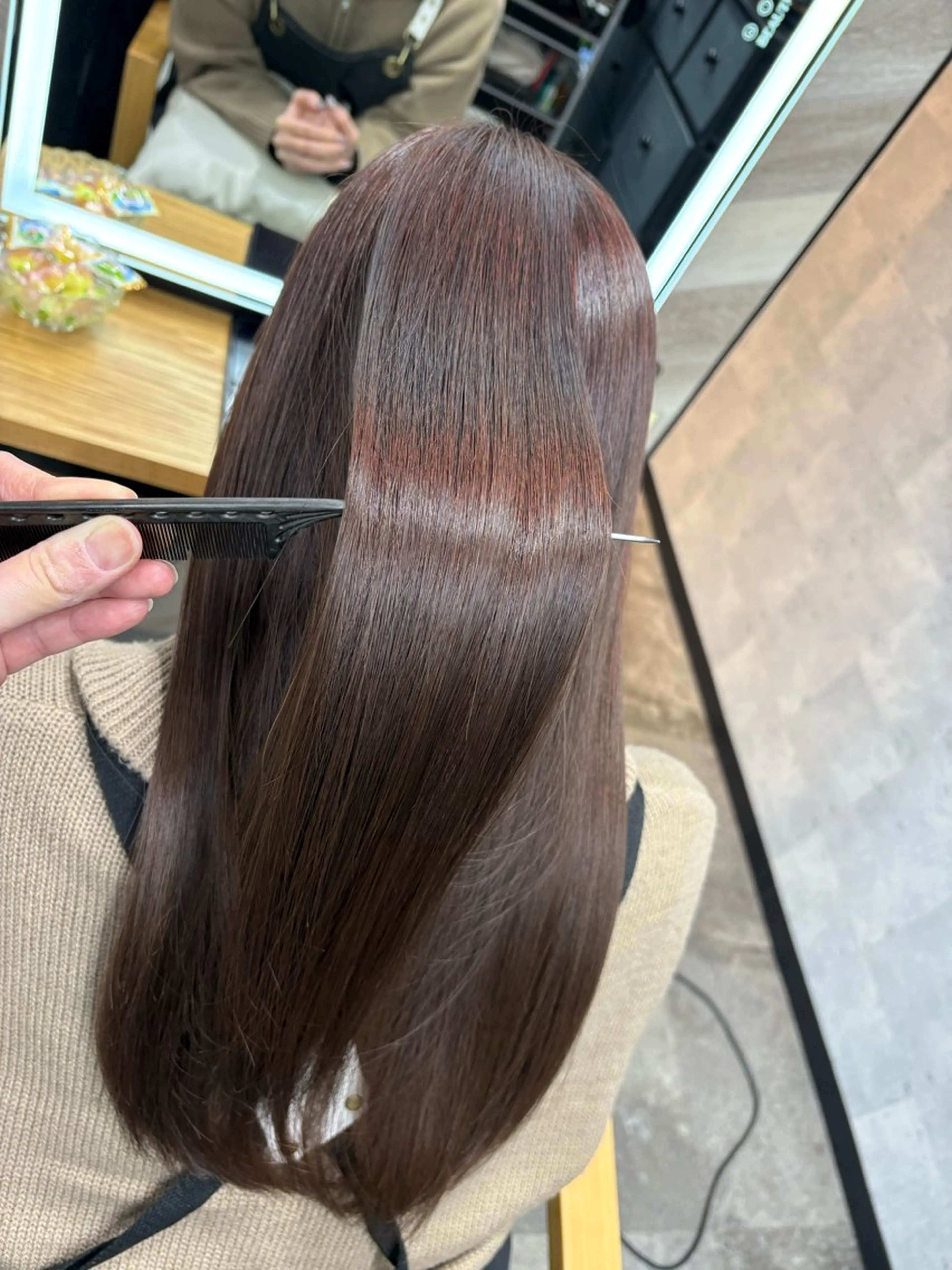 カット＋ケラチントリートメントの写真