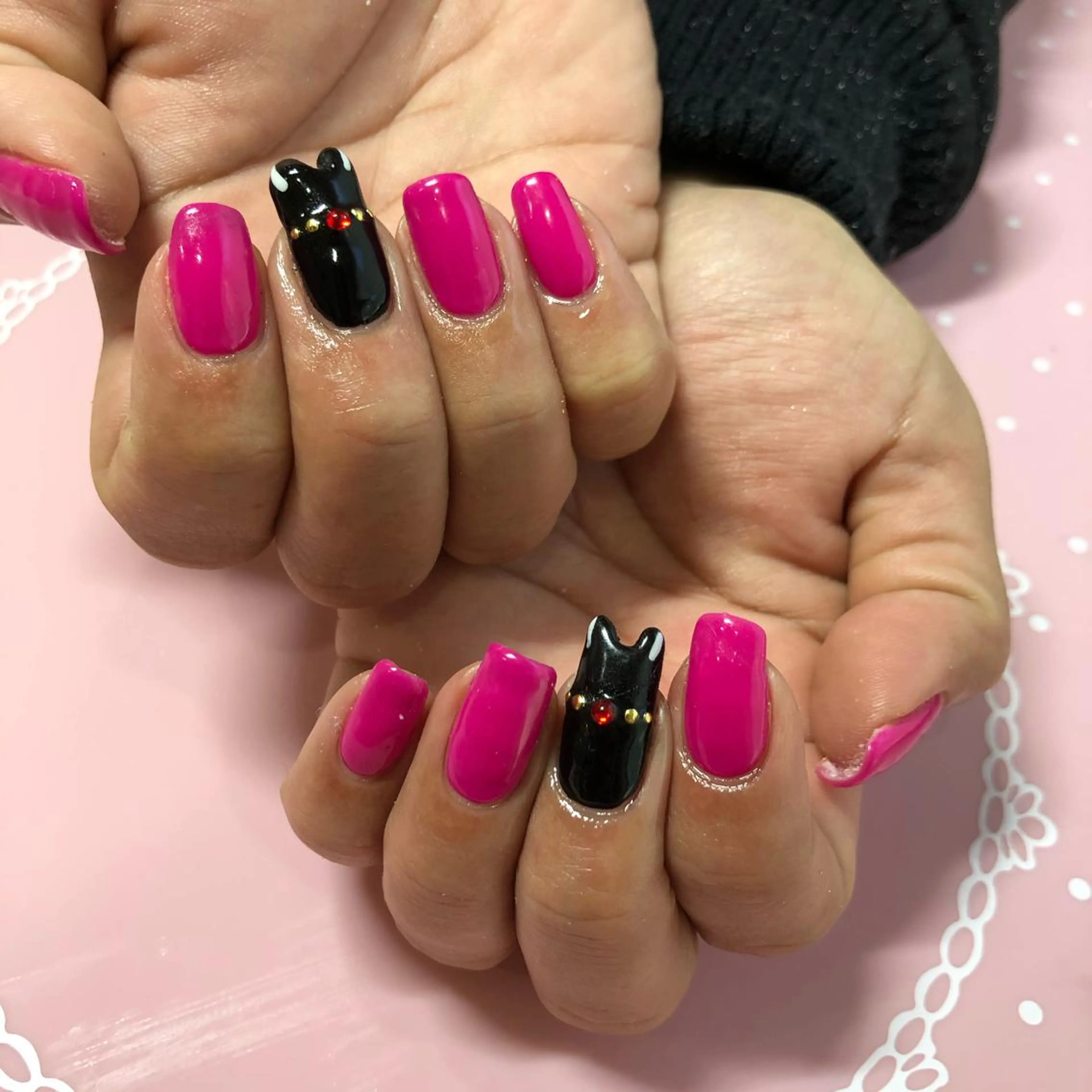 ショート ネイル 《LB》ラブリエ Nail&eyeのマツエク・マツパデザイン