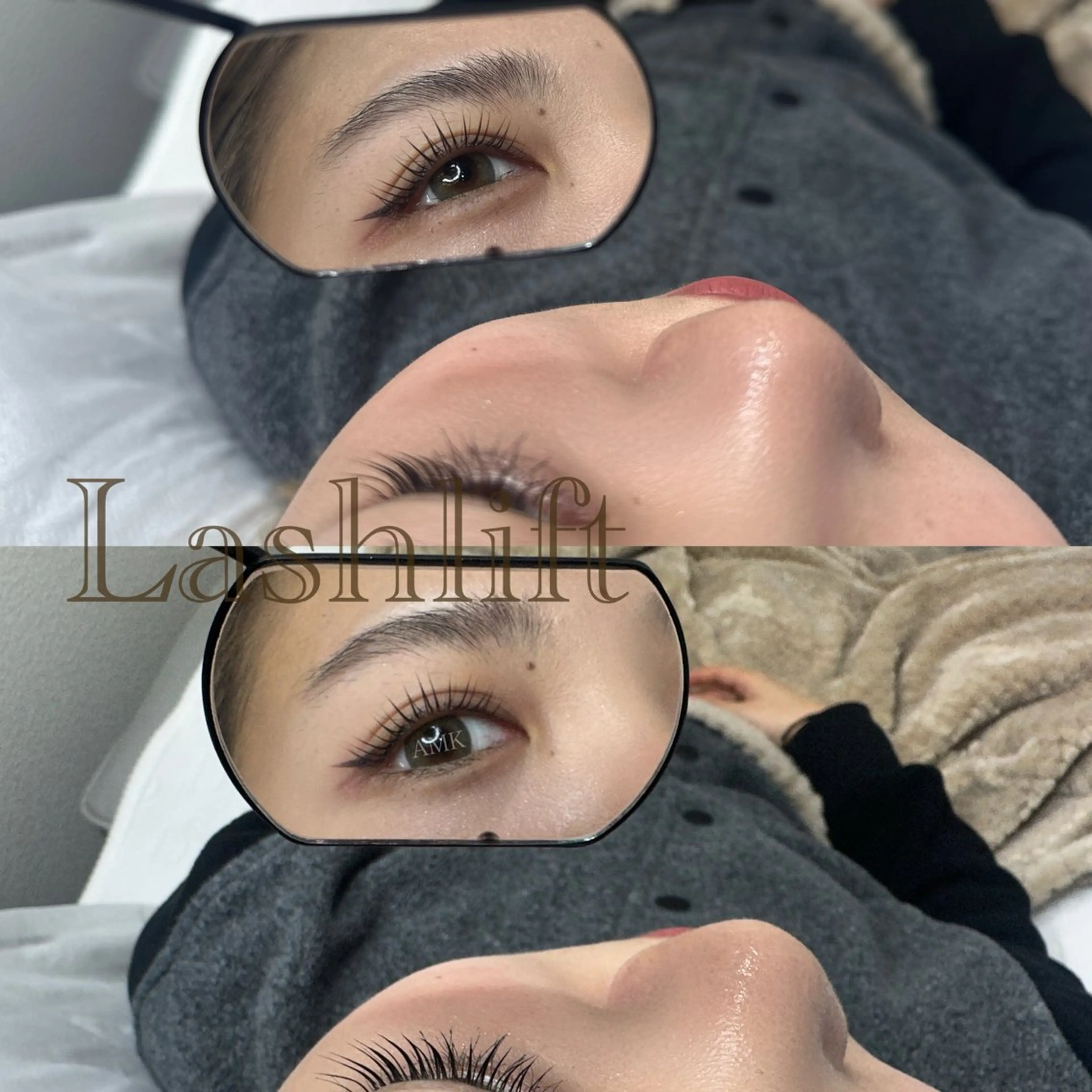 マツエク・マツパ 束感まつ毛 カラーマツエク フラットラッシュ パリジェンヌラッシュリフト まつげパーマ マツパ 白 ゆいのマツエク・マツパデザイン