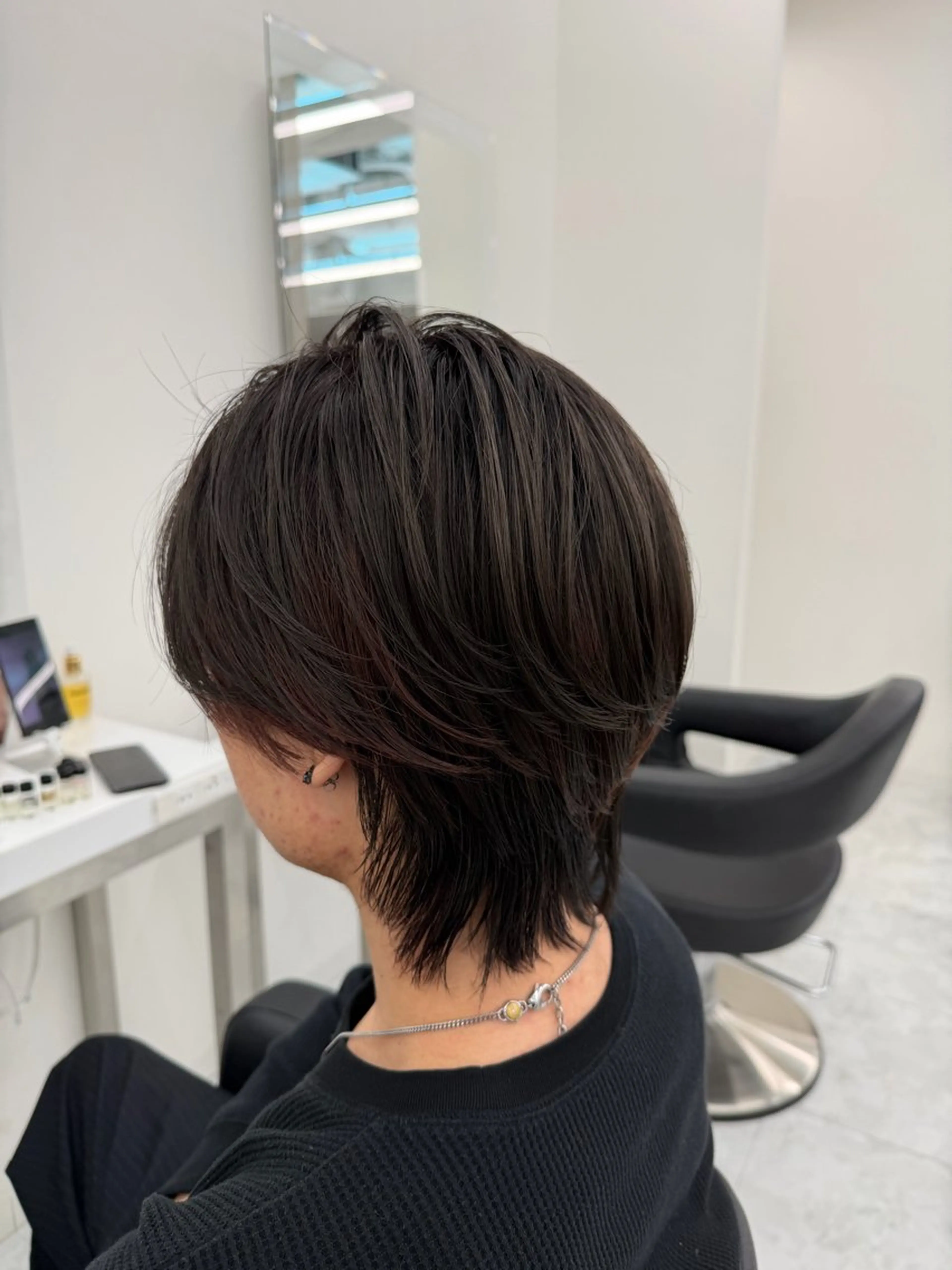 カラー メンズ カット ヘアカラー 曲がる縮毛矯正✨️ パーマ🌀 晃哉‎のヘアスタイル