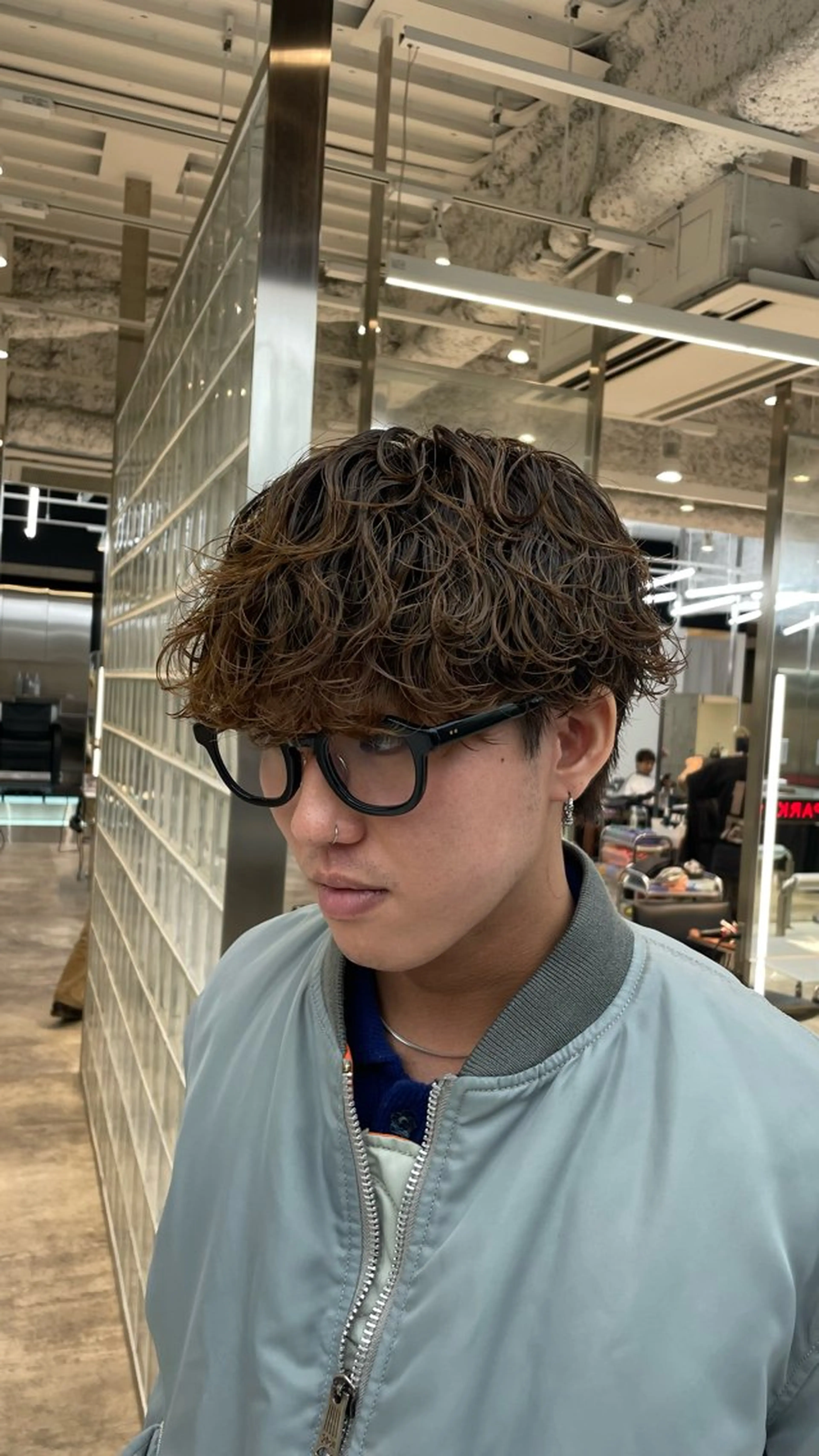 パーマ メンズ カット パーマ fifth 阿部楓のヘアスタイル