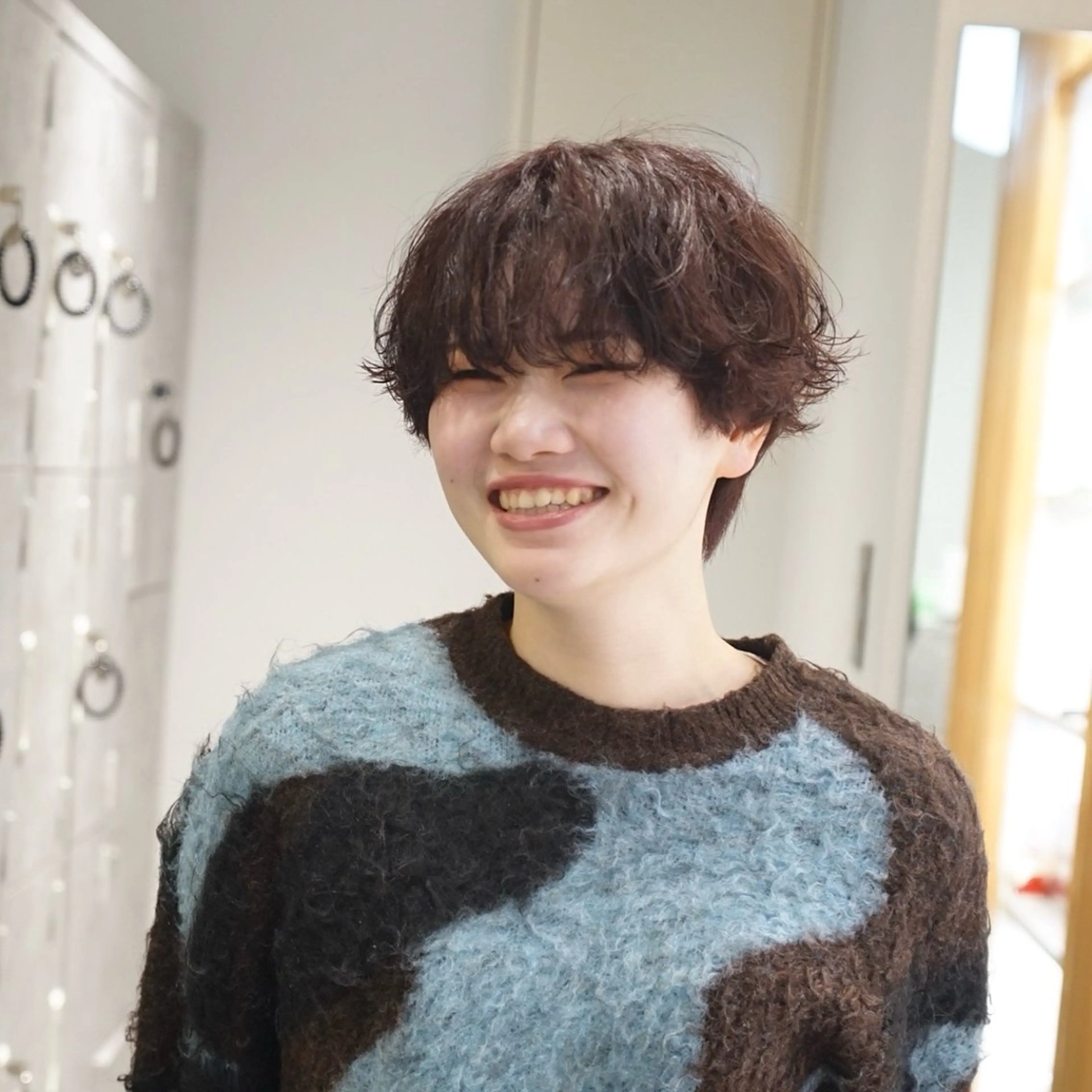 ショート パーマ 月100人以上 髪質改善施術｜谷口のヘアスタイル