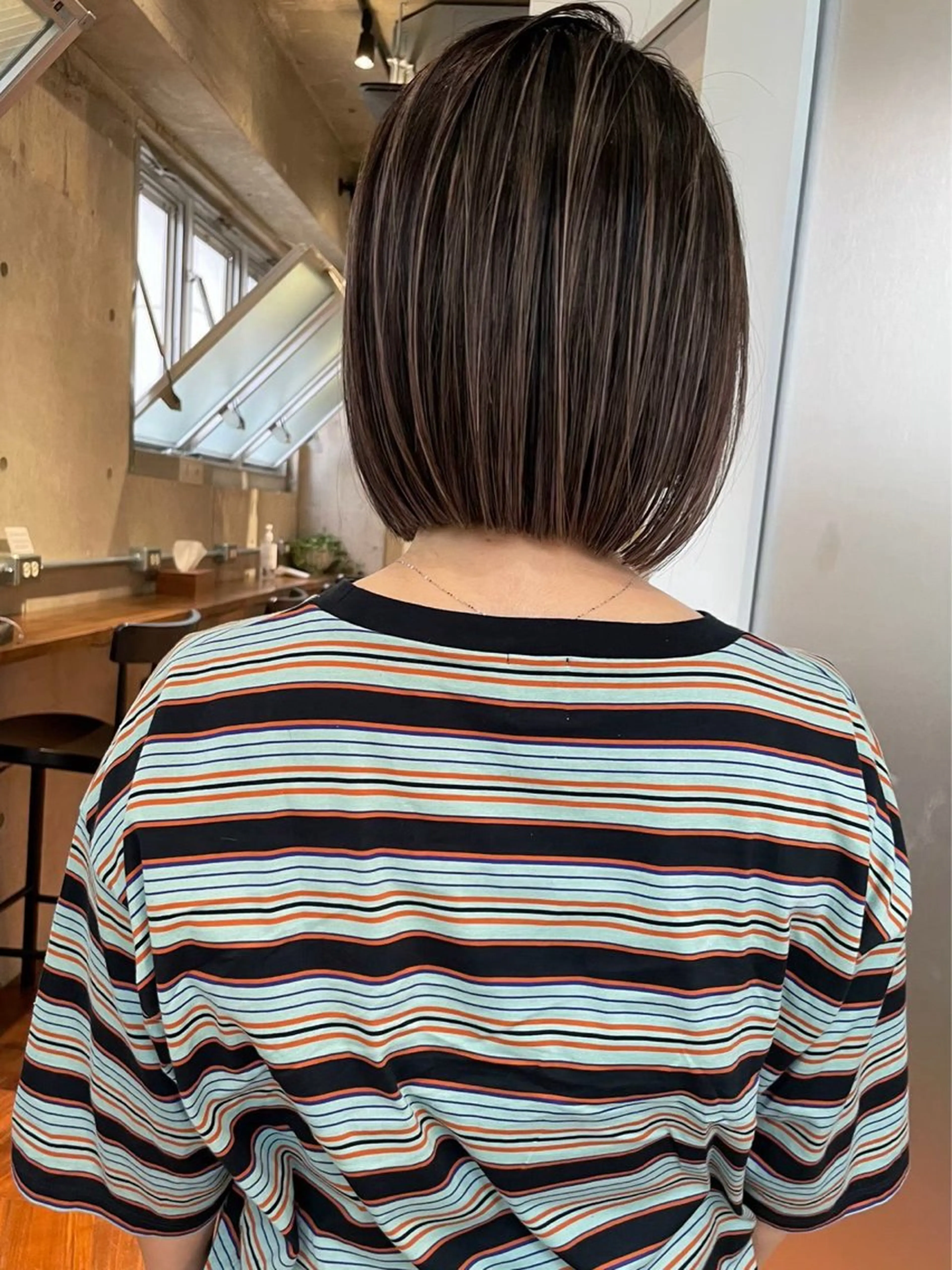 ショート カラー カット ヘアカラー ハイライトNo.1☆ ゆうのヘアスタイル