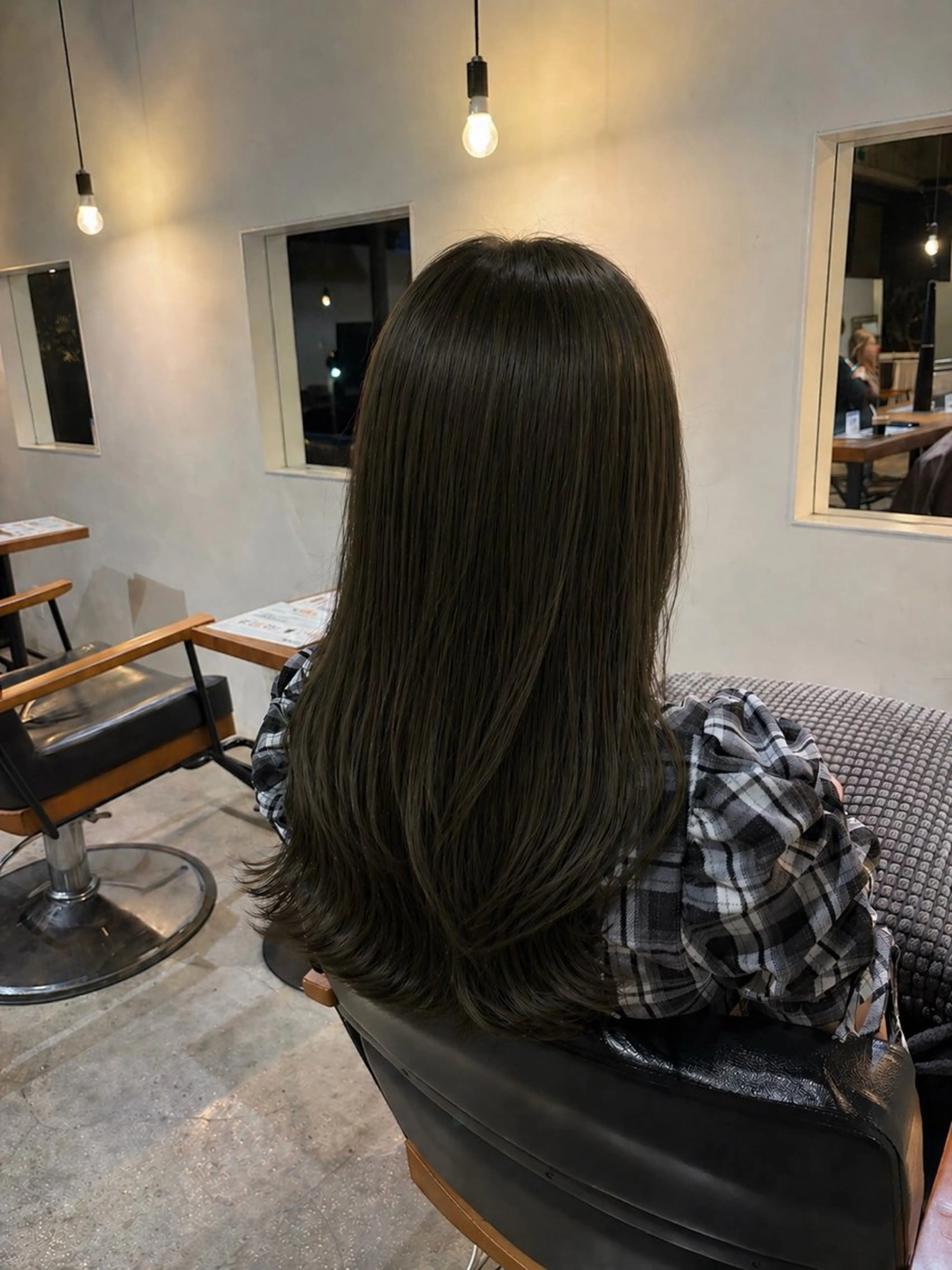 ロング カラー カット ヘアカラー Twig / てった / 津雲台のヘアスタイル