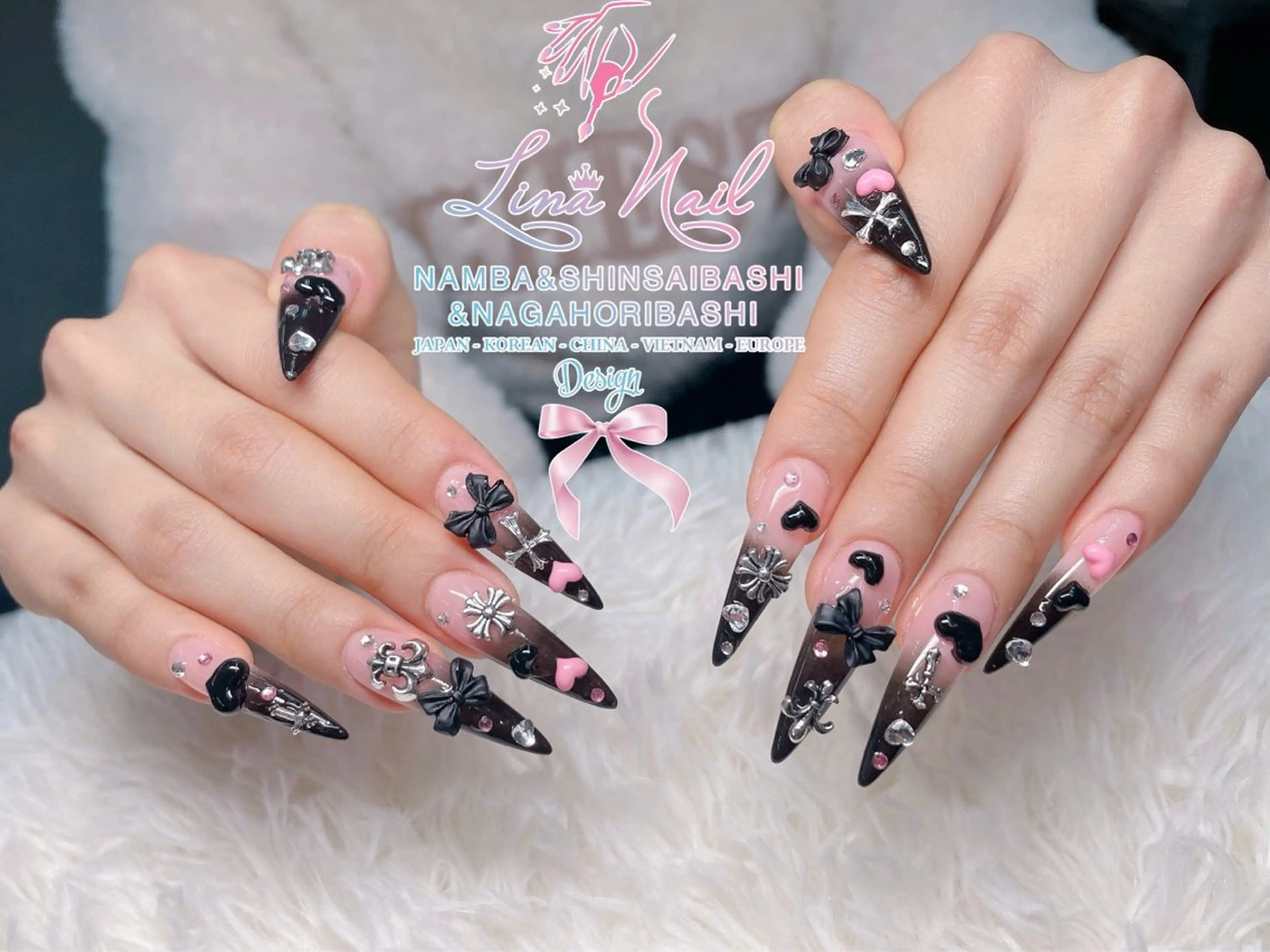 ネイル チークネイル 桜ネイル フラッシュネイル フットネイル ジェルネイル ハンドネイル 79LINA NAIL 心斎橋店所属・リナネイル アメ村心斎橋店のネイルデザイン