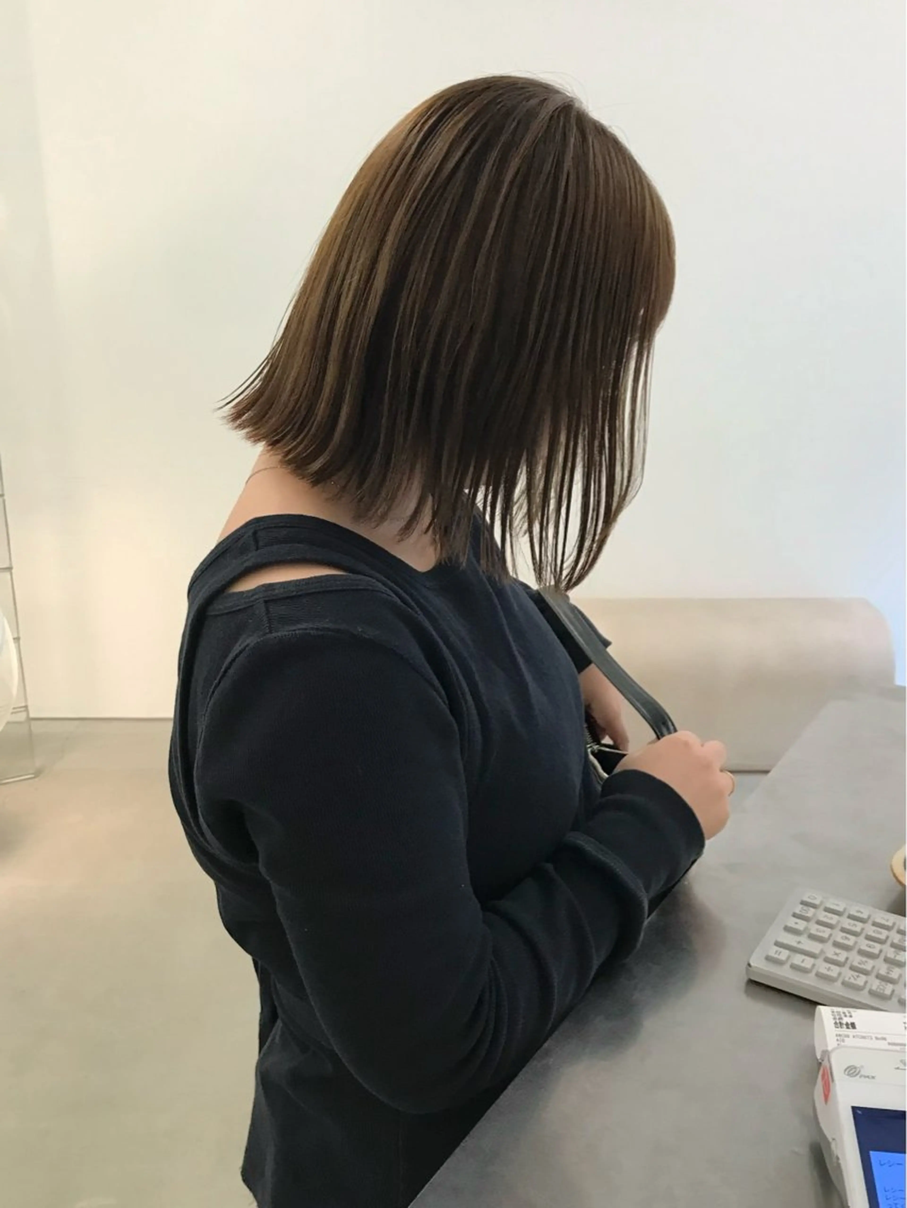 ショート カラー 透明感艶カラー/ リュウジンキョウカのヘアスタイル