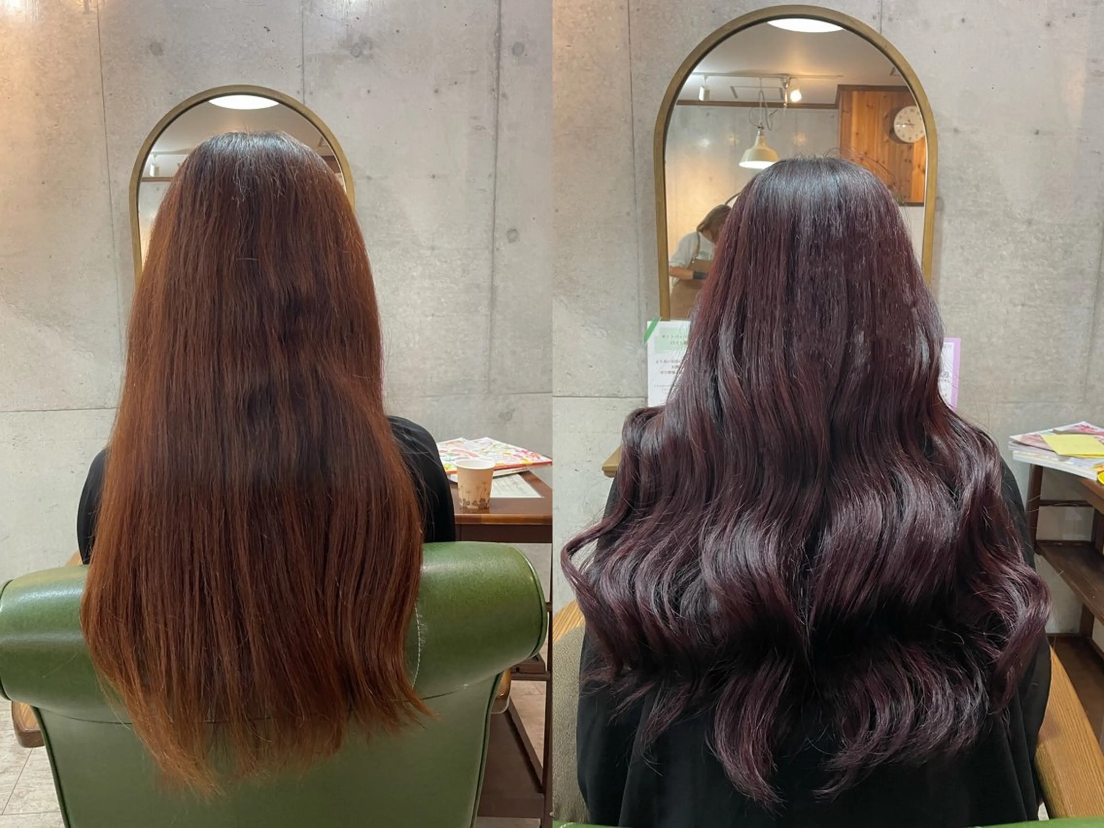 ロング たけうち みずきのヘアスタイル