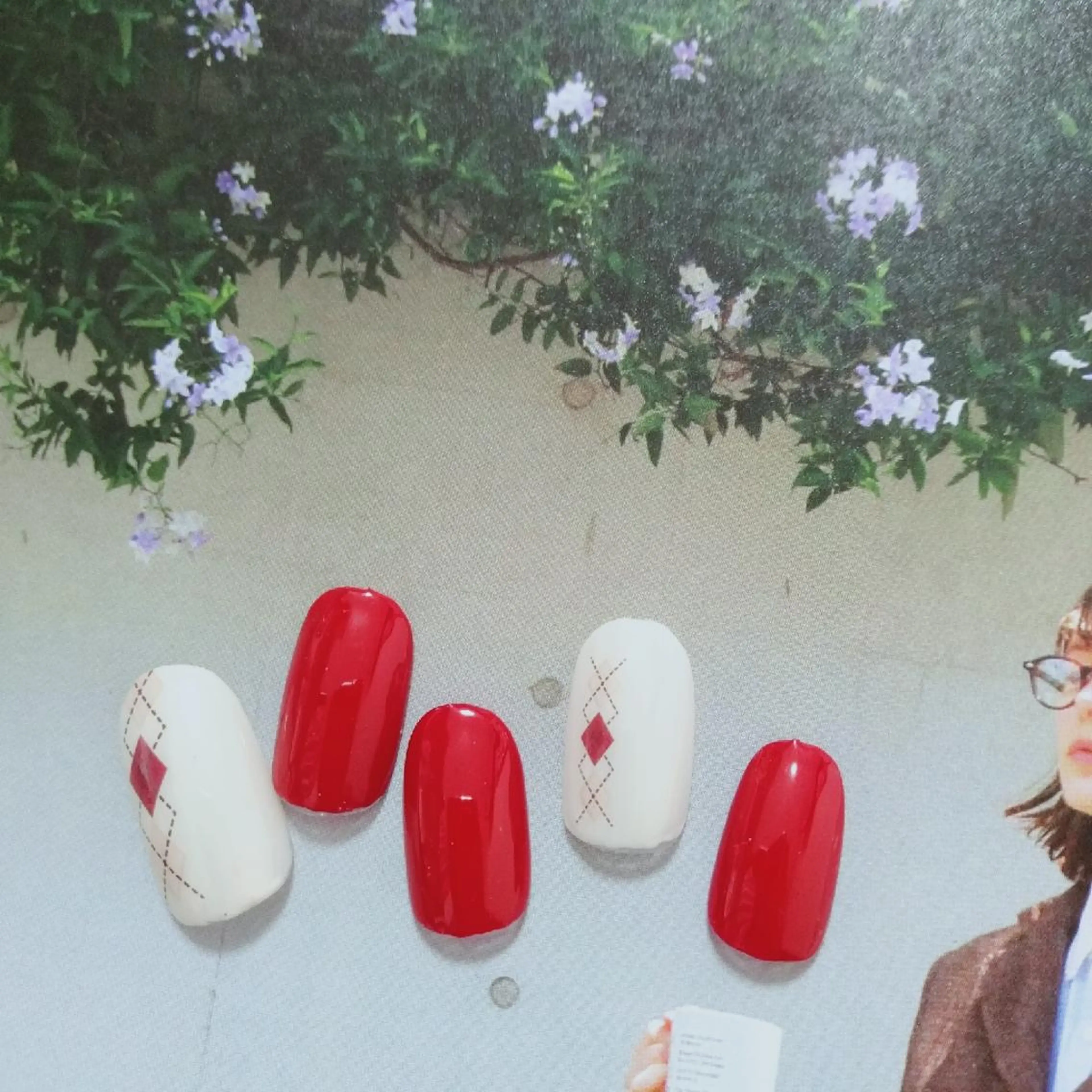 ネイル 川岡 香を里のネイルデザイン