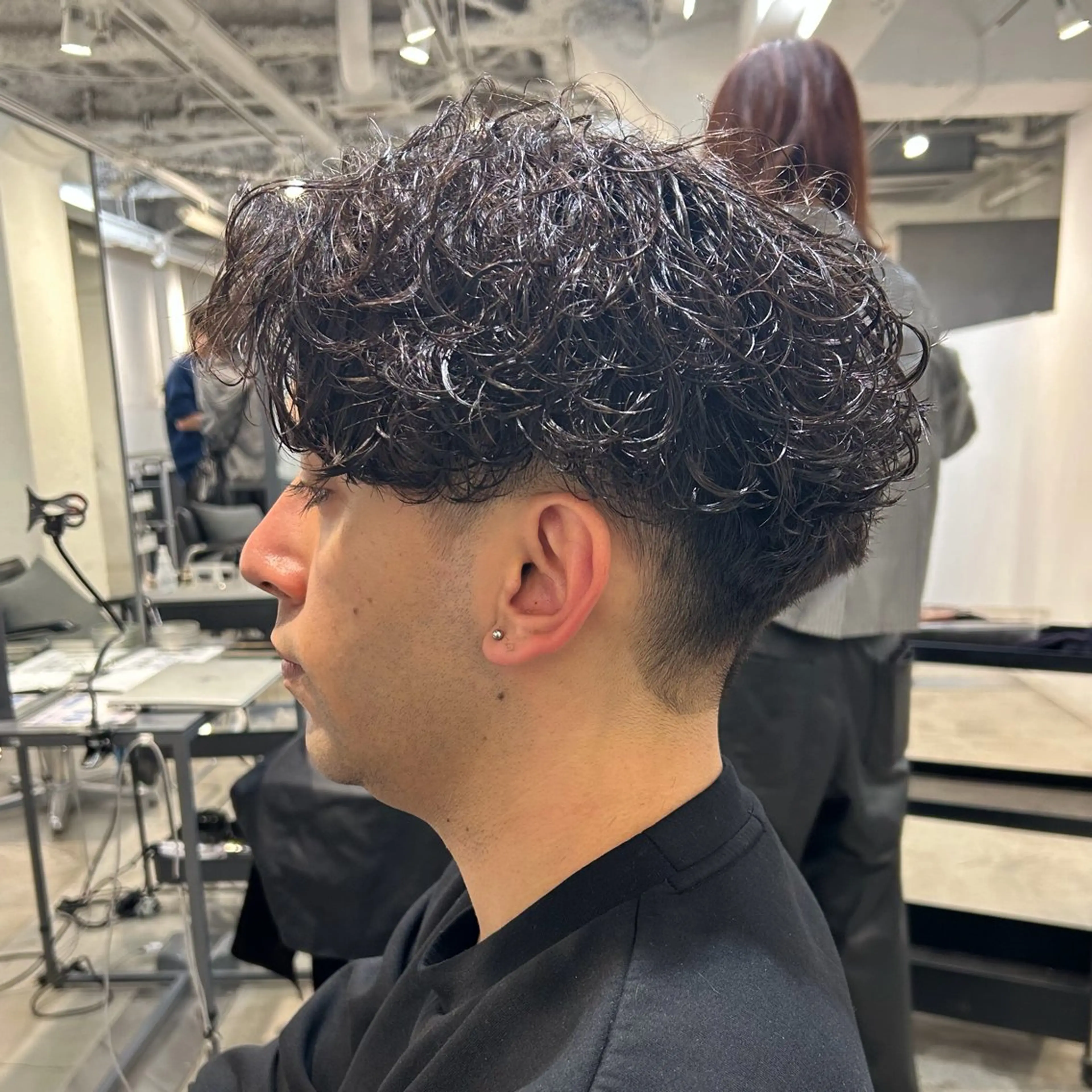 パーマ メンズ メンズパーマ特化 💈藤田晃志のヘアスタイル