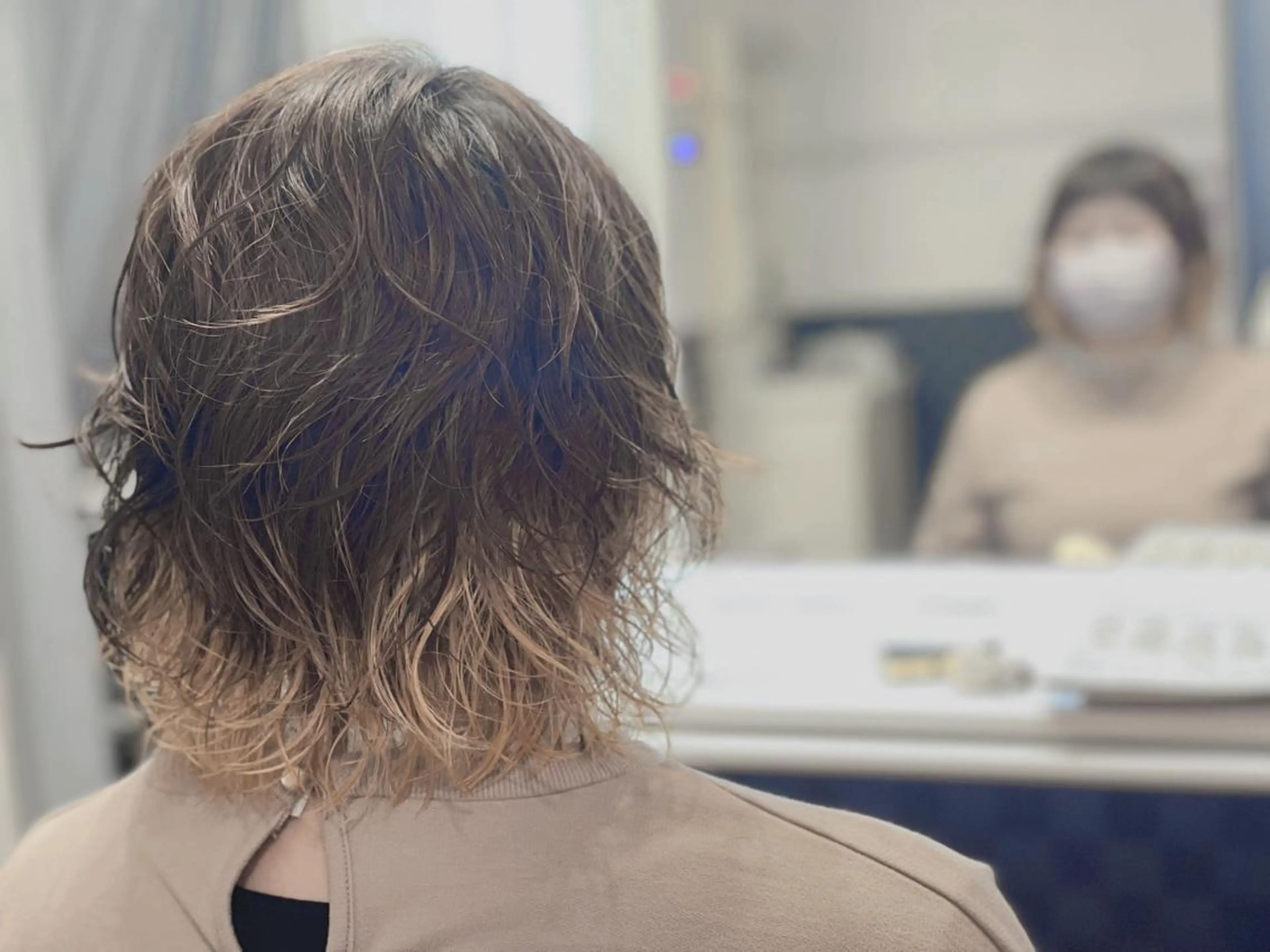 ショート カラー パーマ カット ヘアカラー 平山 弘樹のヘアスタイル