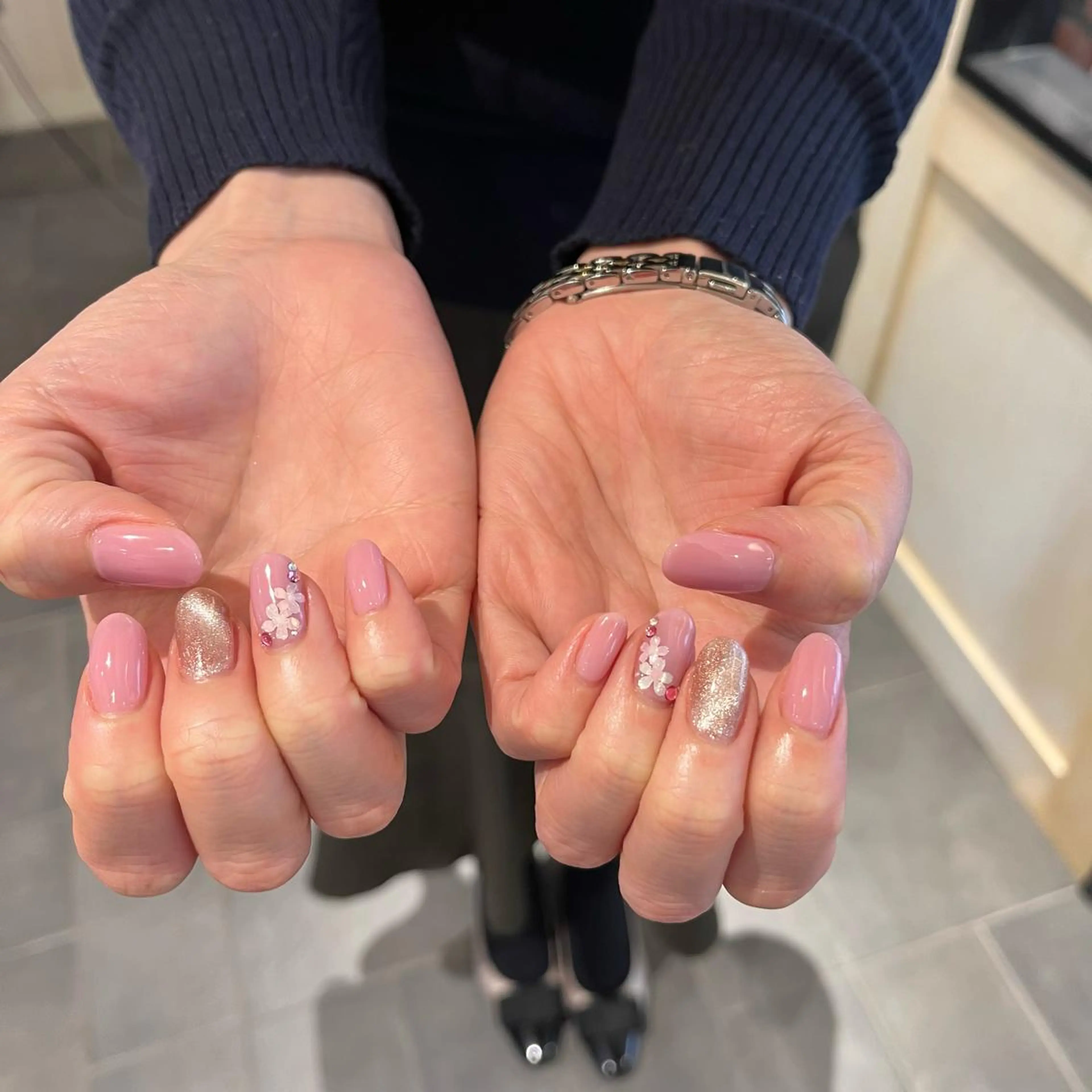 ネイル 春ネイル 鈴木 里奈のネイルデザイン