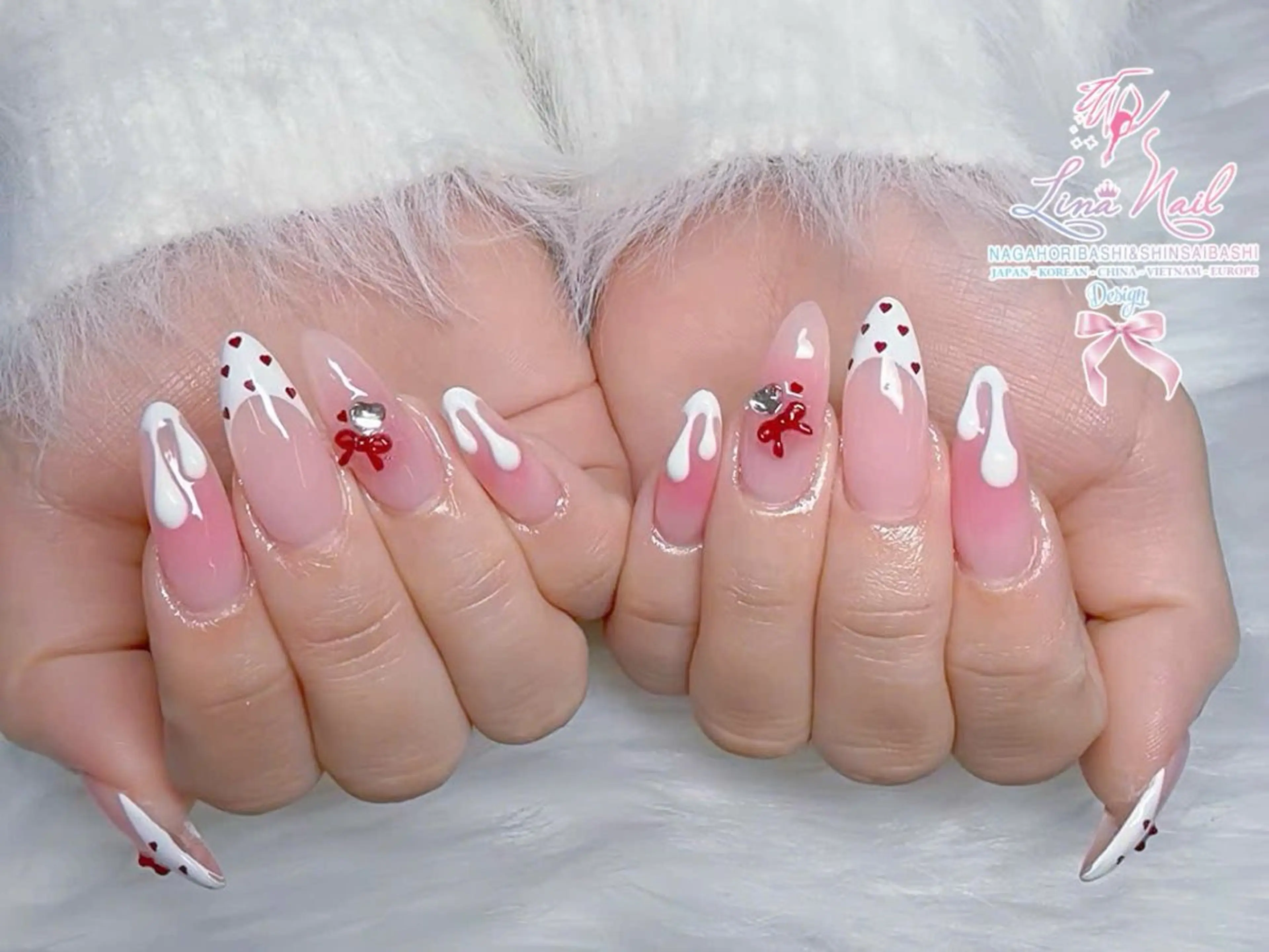 ネイル フットネイル ジェルネイル 持ち込み ネイルチップ ハンドネイル リナネイル 長堀橋店／東心斎橋店のネイルデザイン