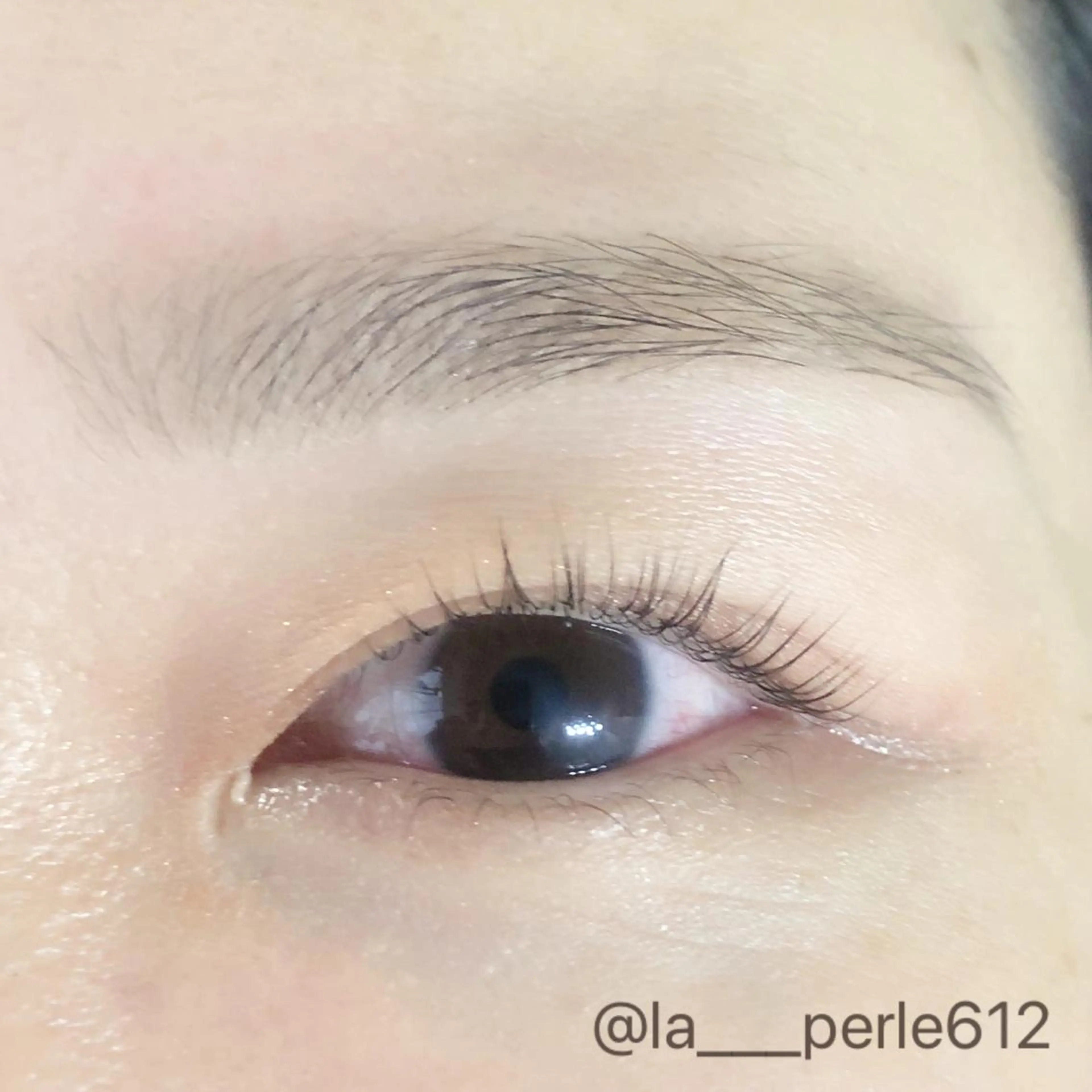 マツエク・マツパ 一重×まつ毛パーマ LA PERLEのマツエク・マツパデザイン