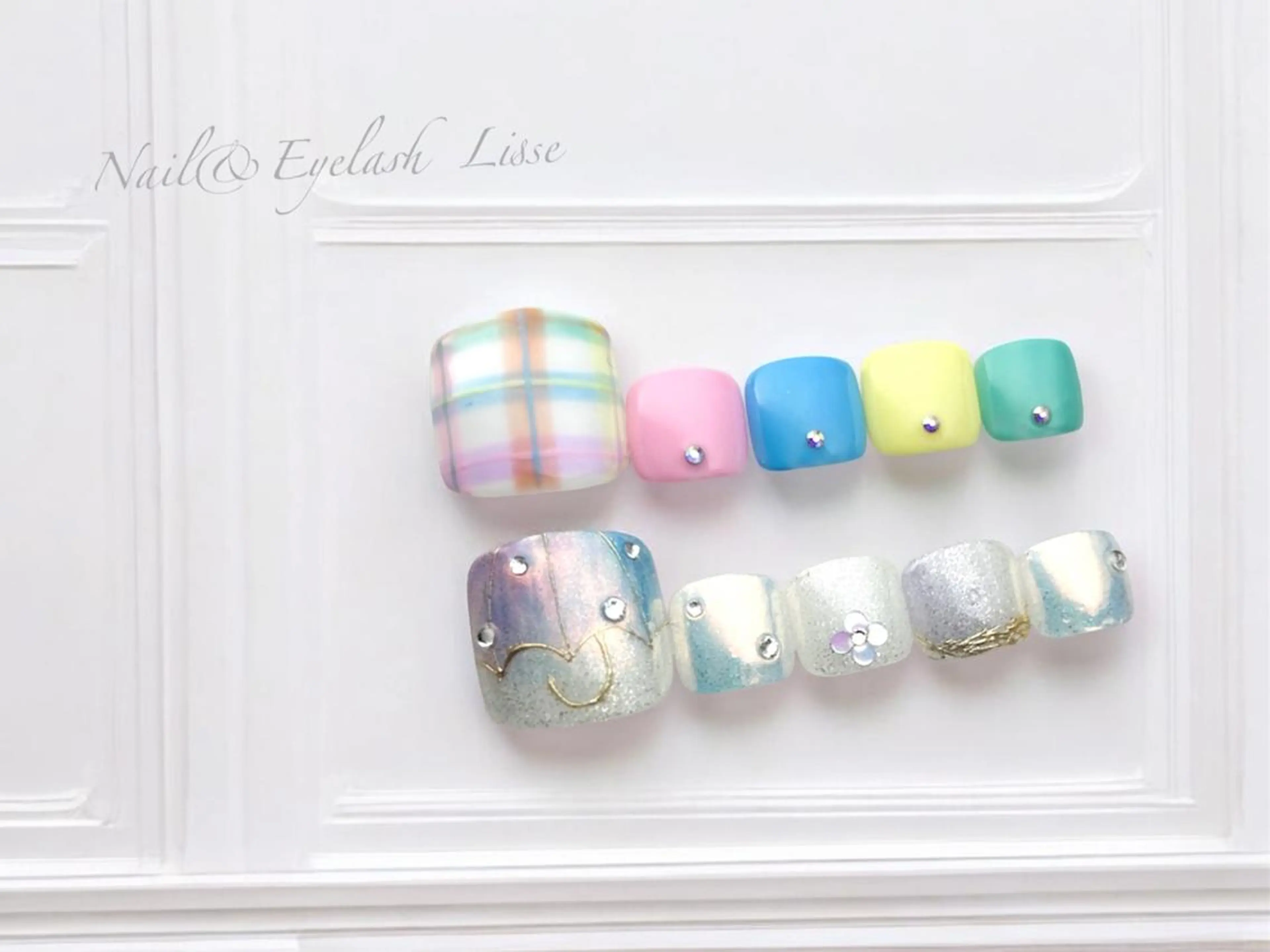 ネイル アートネイル フットネイル Lisse銀座 Nailのネイルデザイン
