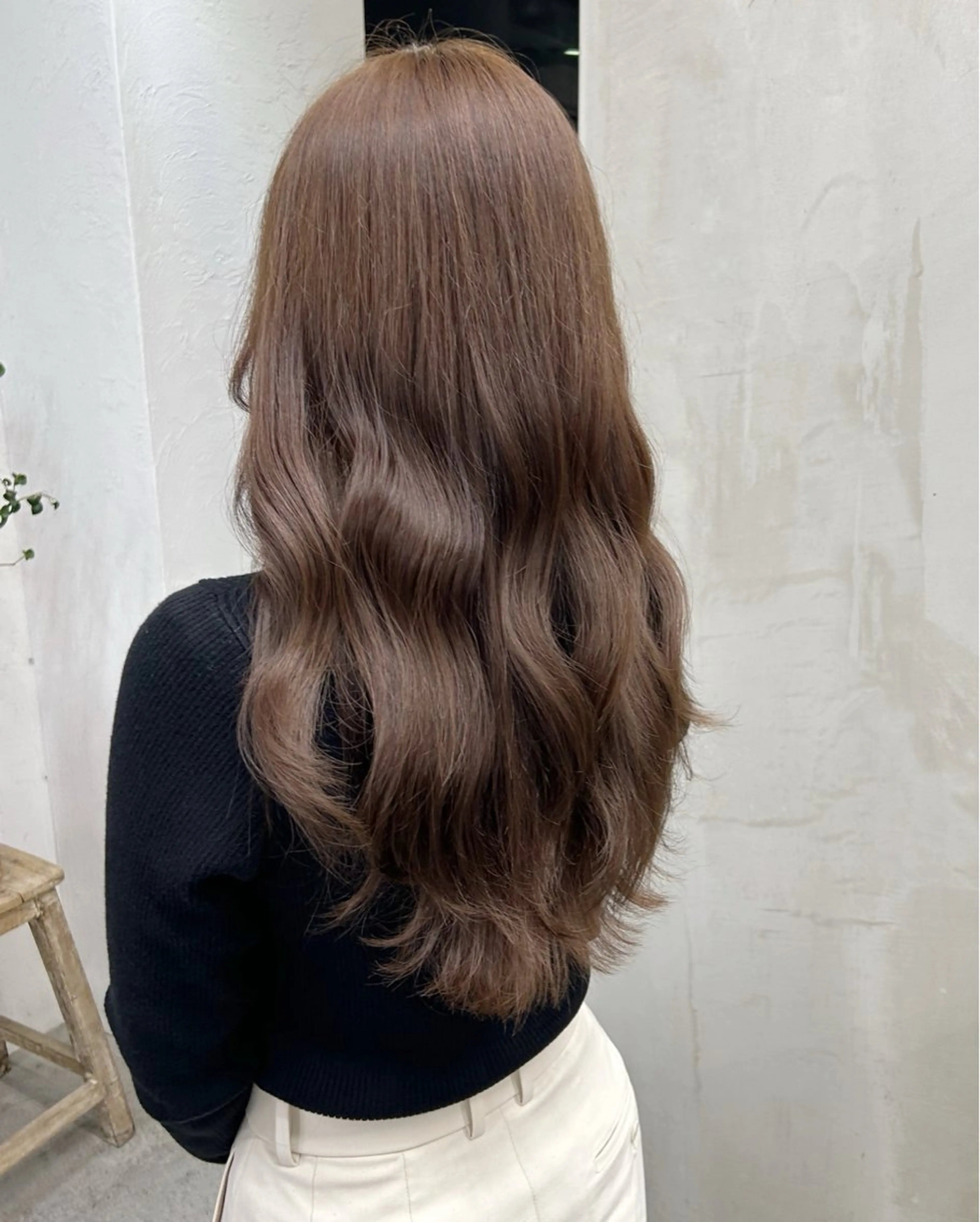 ロング カラー ヘアカラー 🫐寒色系カラー 🫐ヤマナカリリカのヘアスタイル