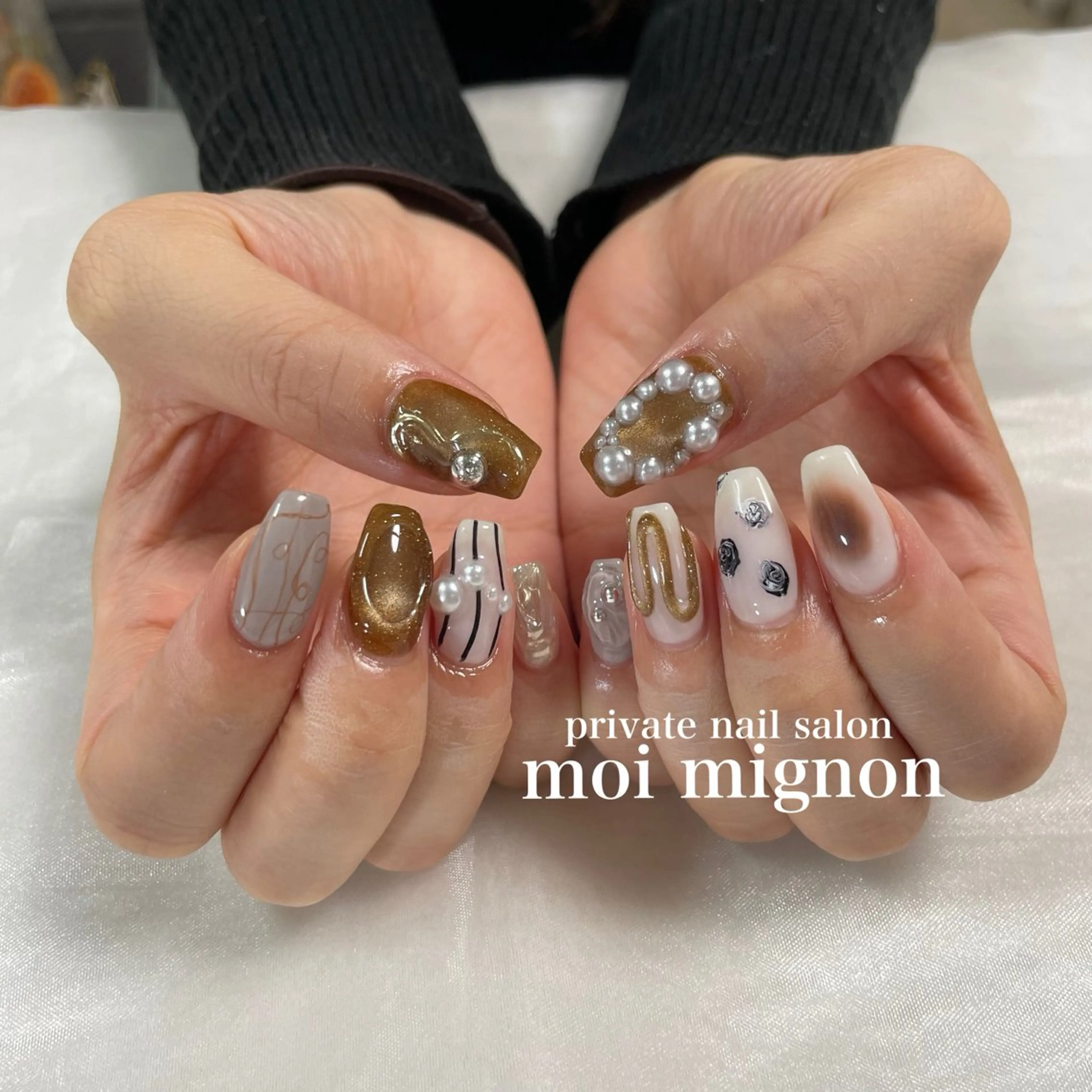 ネイル ハンドネイル nailist Aki♡のネイルデザイン