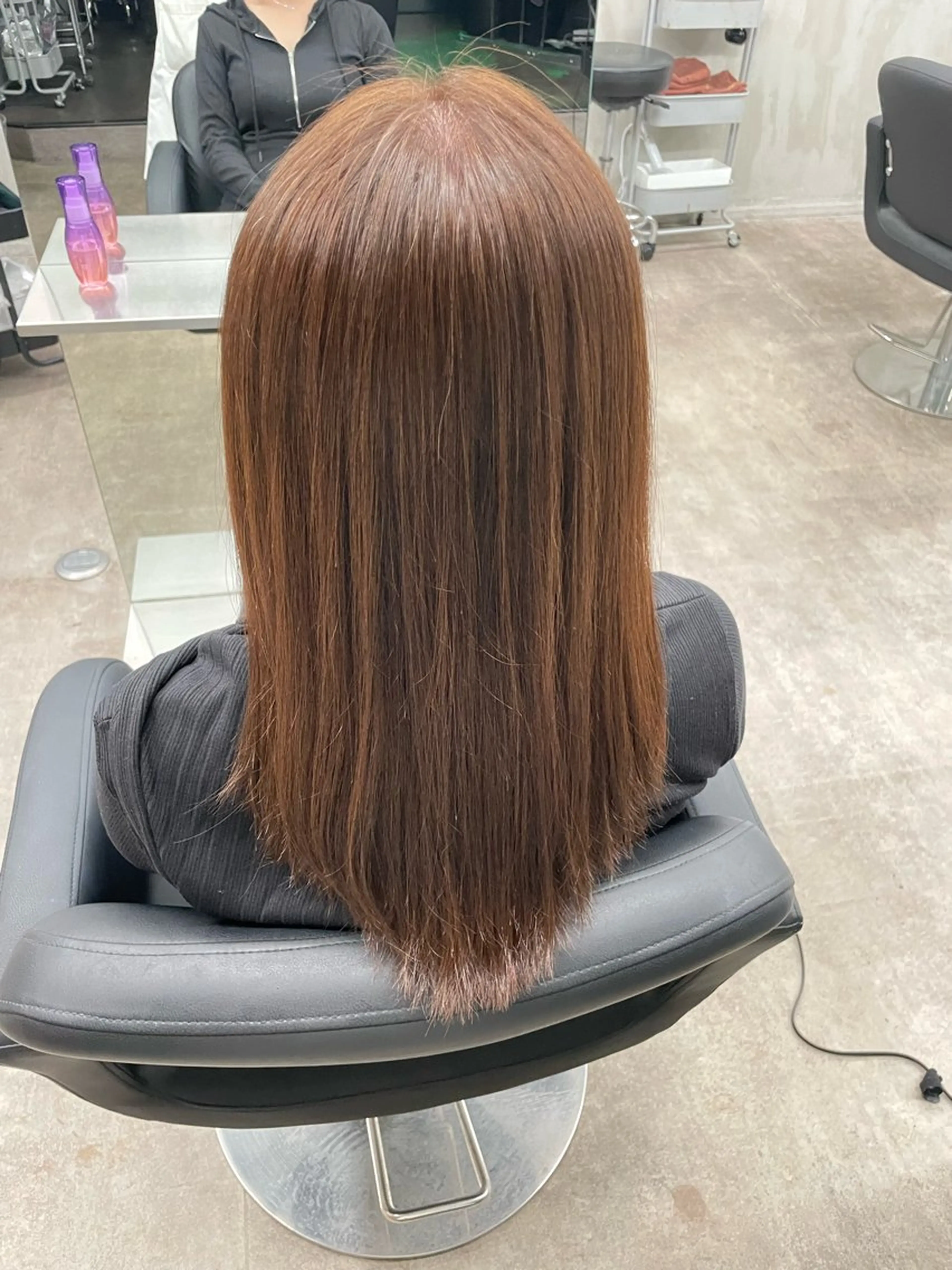 カラー ヘアカラー トリートメント 速水 ゆきののヘアスタイル